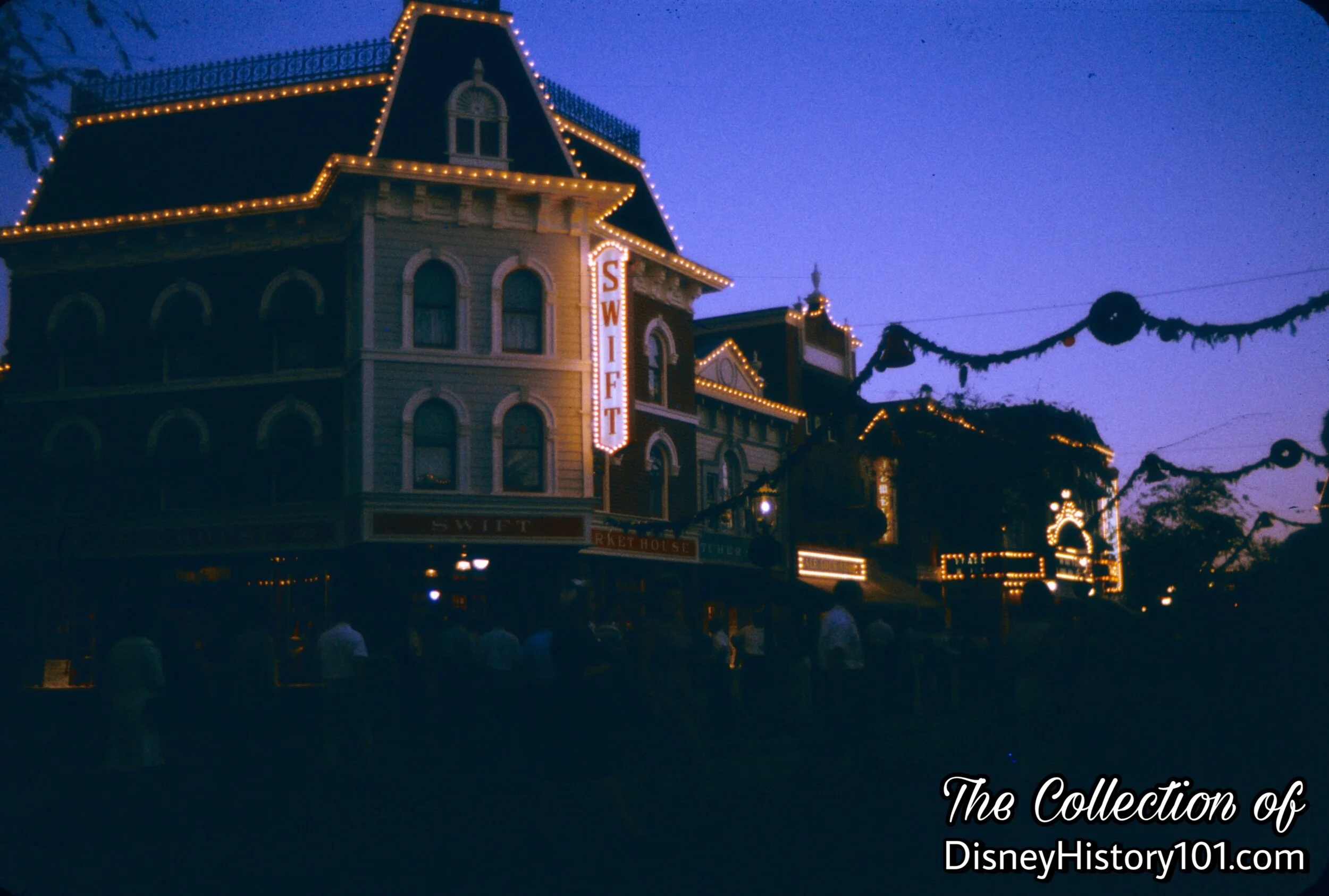 Swift’s Market House at Twilight, Winter 