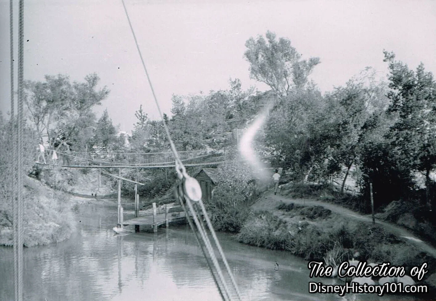 Suspension Bridge, (May, 1957)