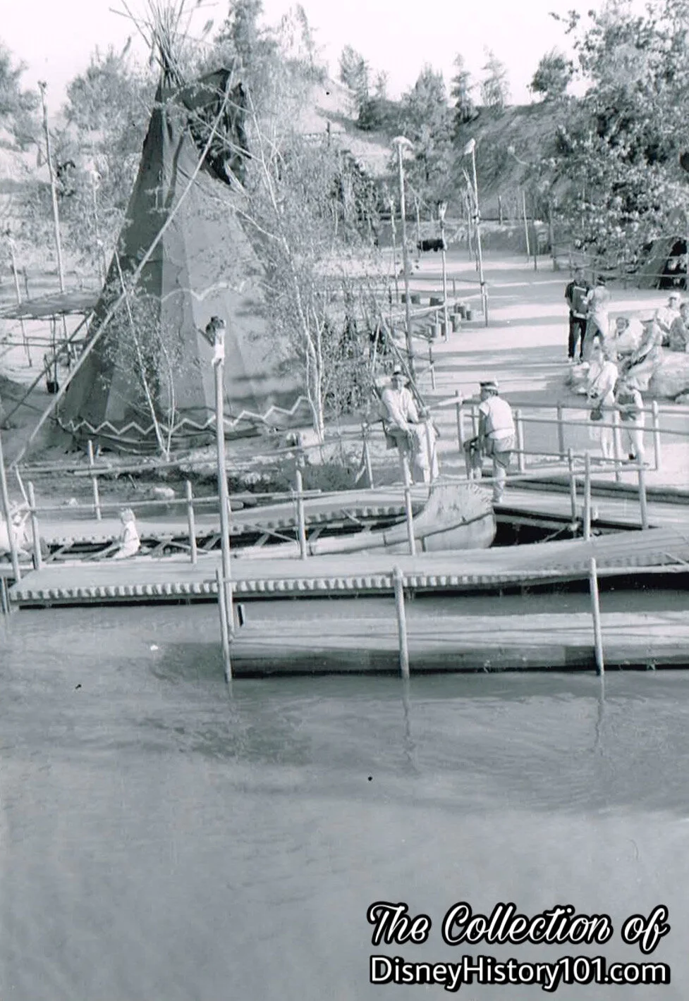 Indian War Canoe Dock, (May, 1957)