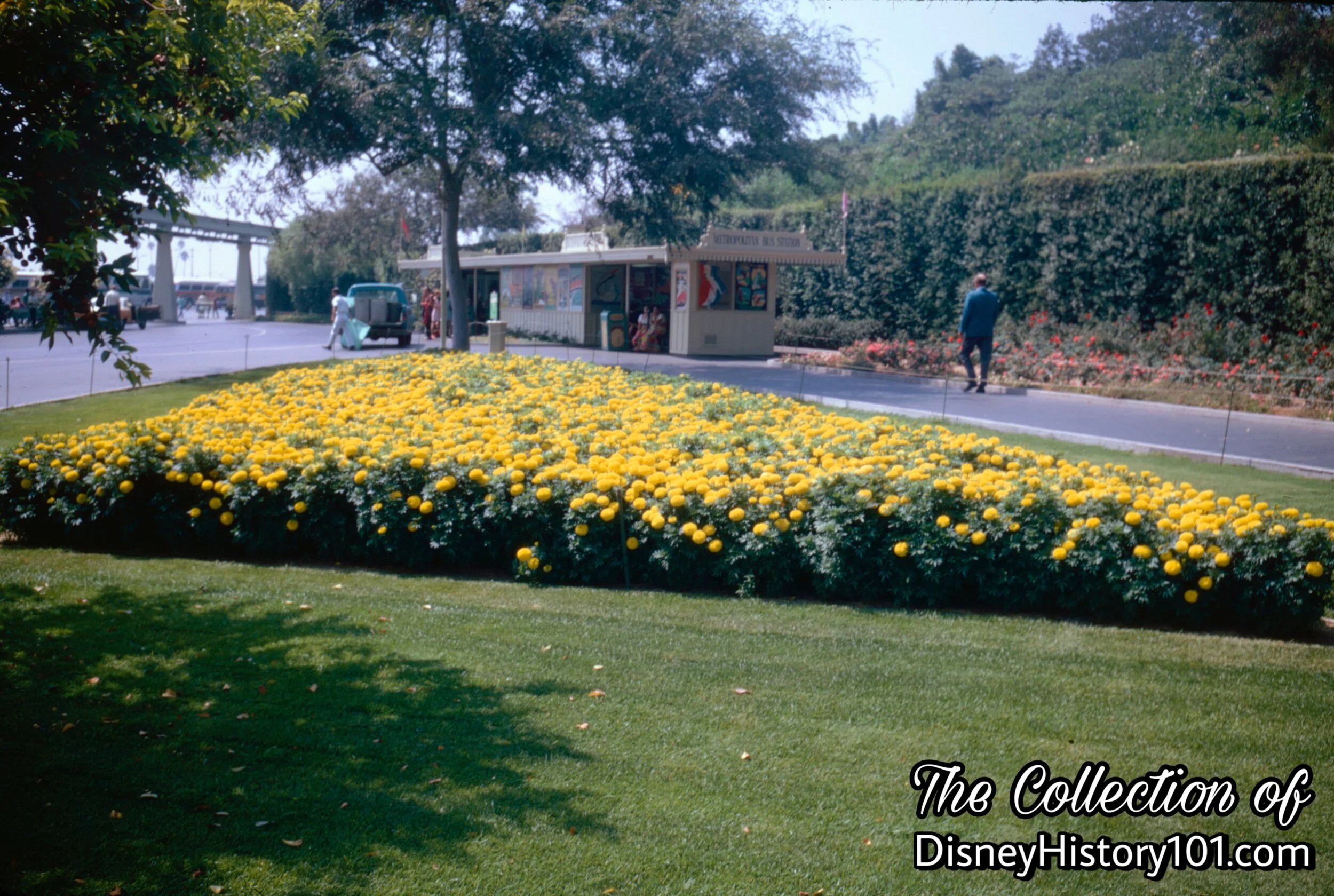 Disneyland Metropolitan Bus and Tram Station, (1970)