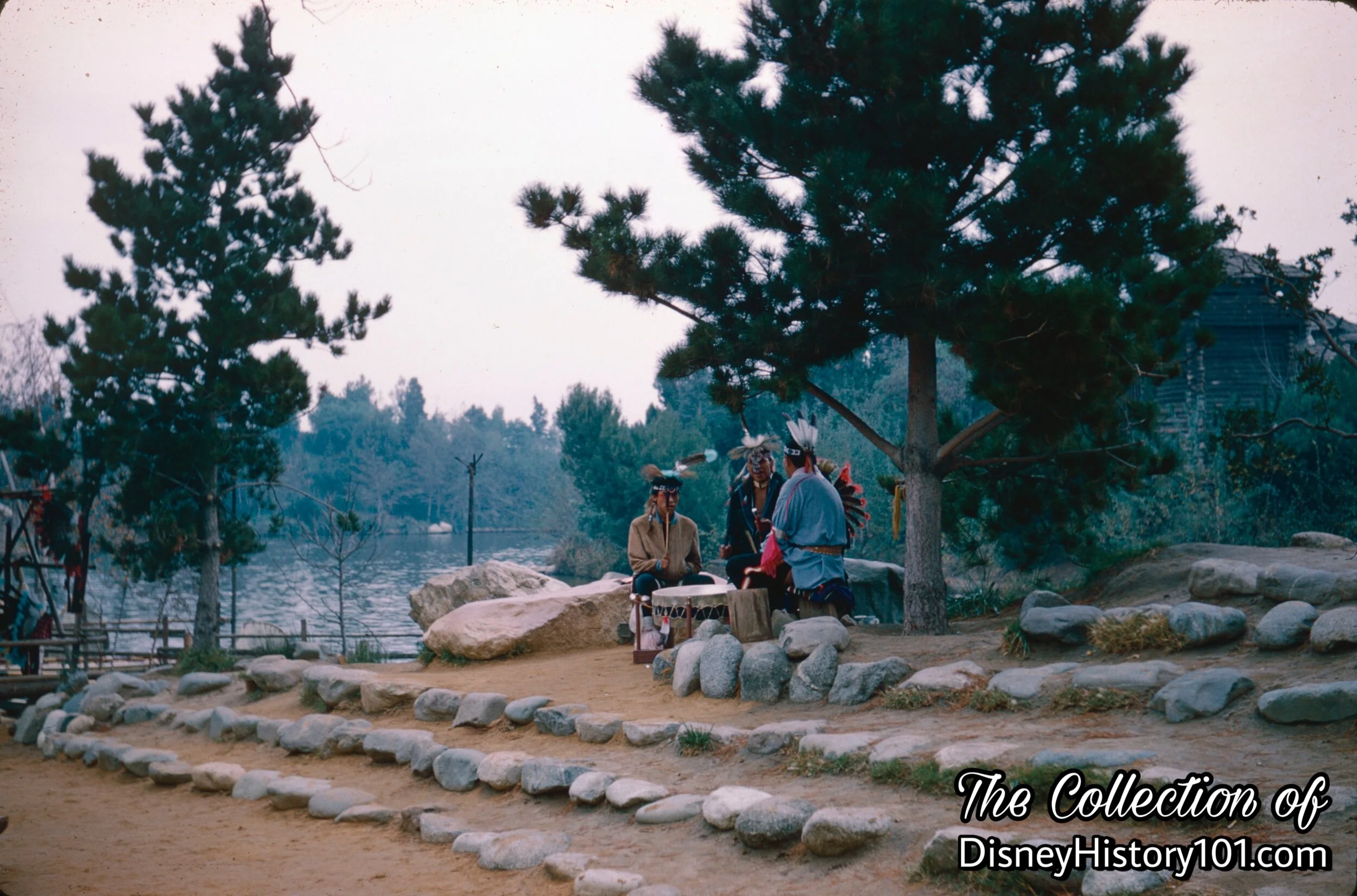 The Ceremonial Dance Circle Drum and three "Singer-Drummers."