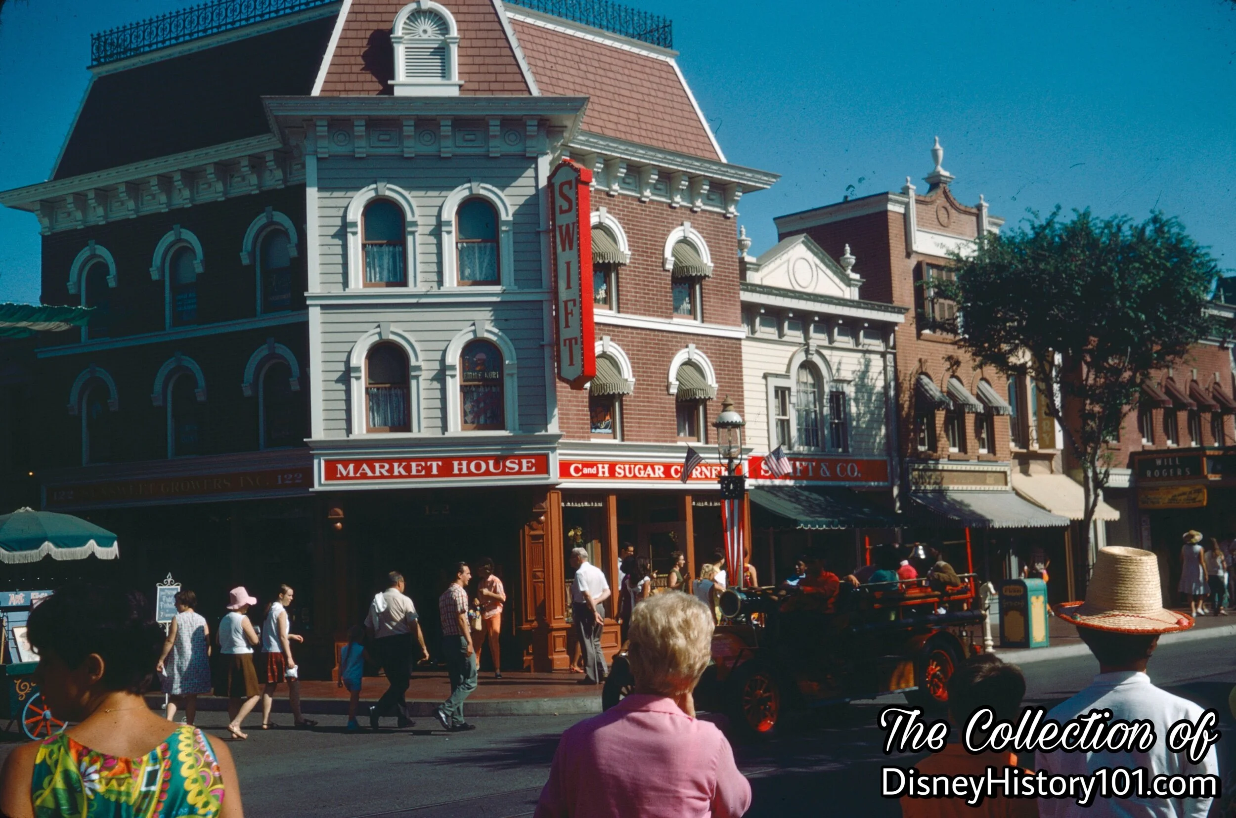 Swift's Market House & C and H Sugar Corner, 1966.