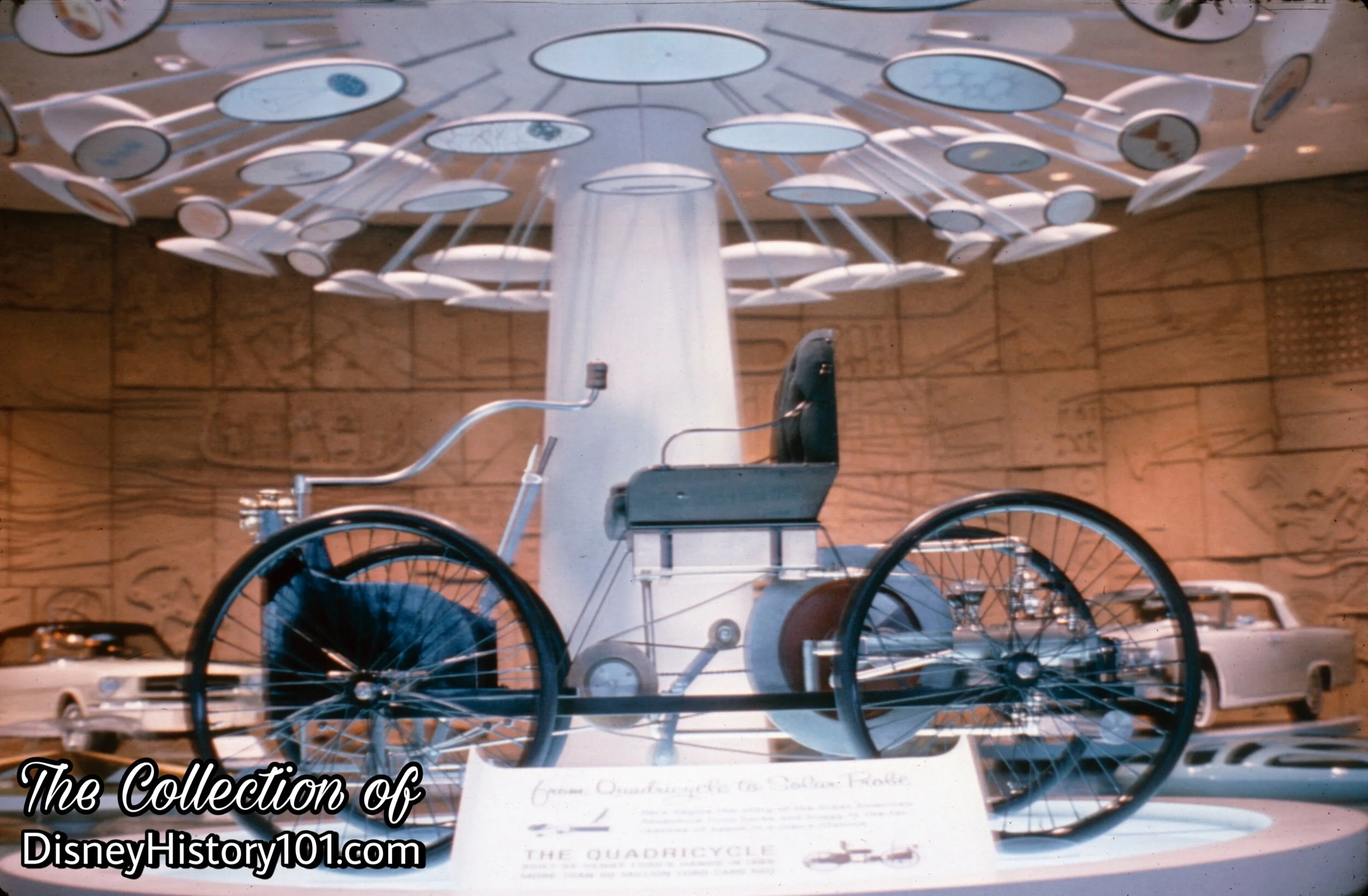 Henry Ford’s Quadricycle, FORD Motors "Wonder Rotunda" Pavilion Showroom