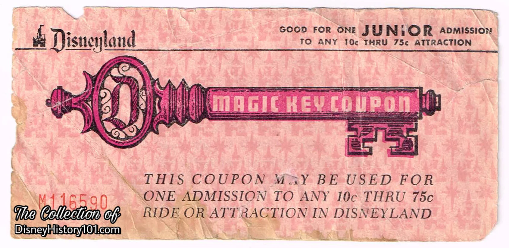 Magic Key Coupon admission media for MAGIC KINGDOM®