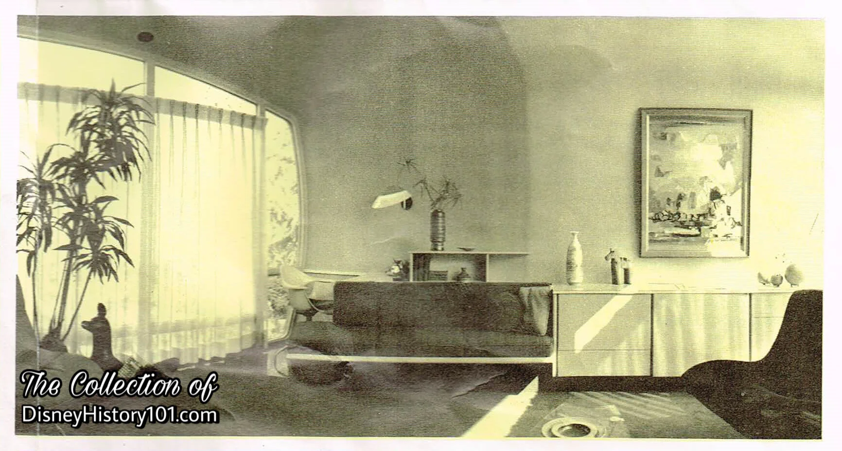 Monsanto "House of the Future" Living Room, (1960)