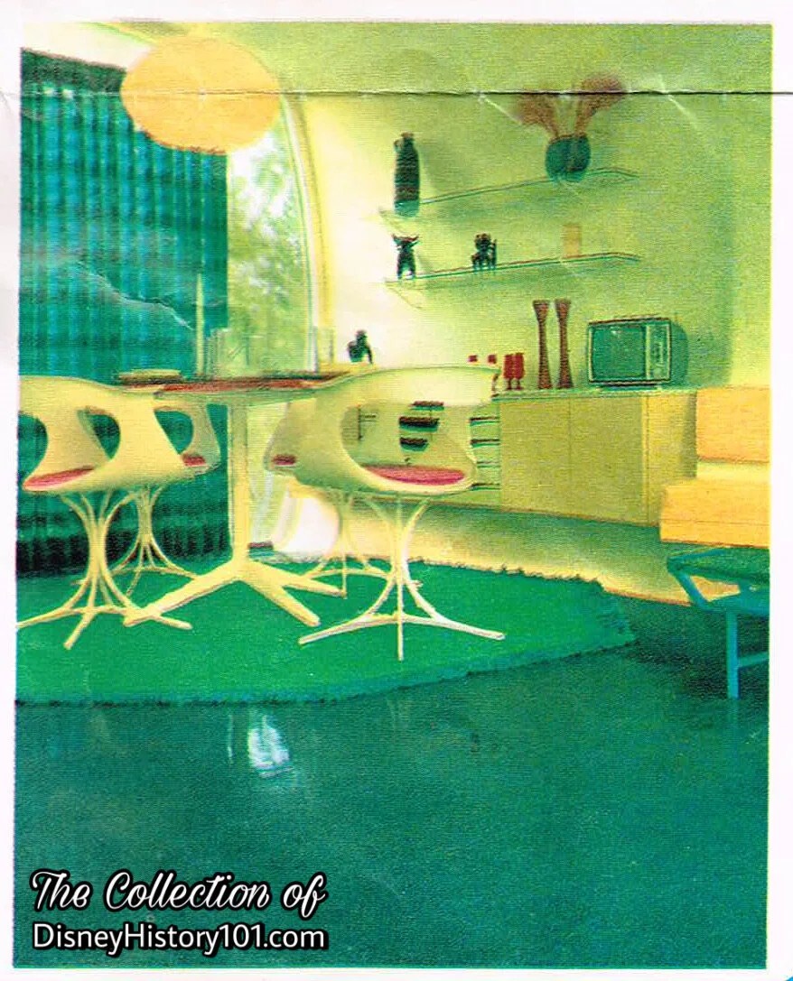 Monsanto "House of the Future" Dining and Family Room