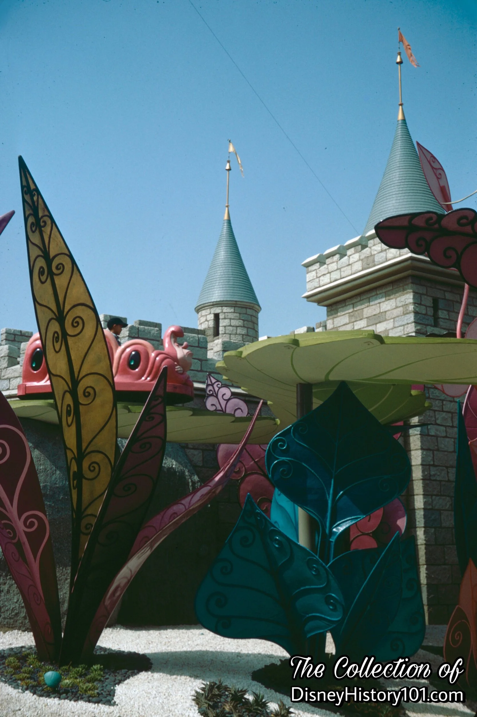 Alice in Wonderland near Matterhorn Way, 1967.