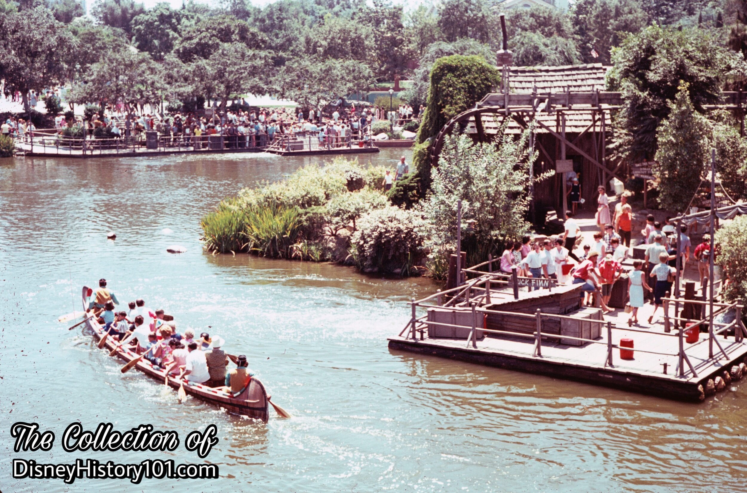 Raft to Tom Sawyer Island
