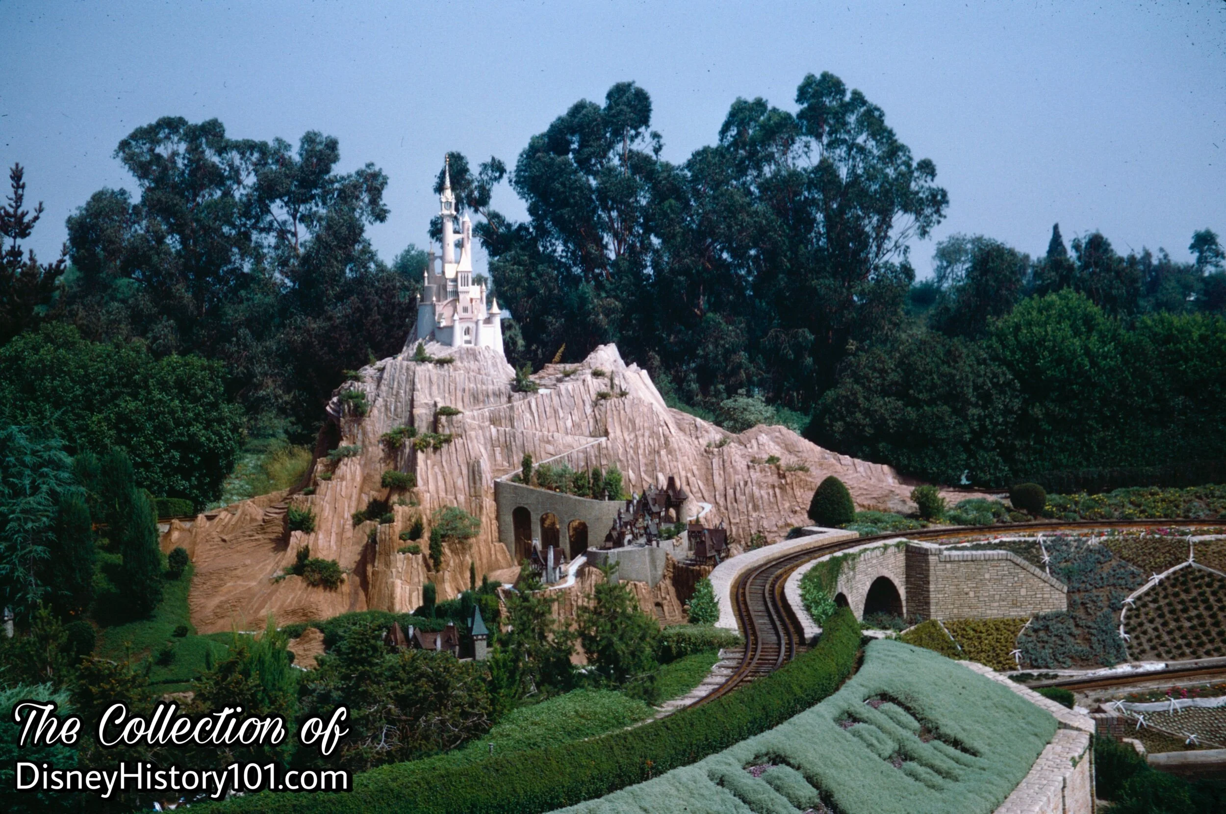 Casey Jr. Circus Train Tracks Through Fantasyland, (September, 1972)