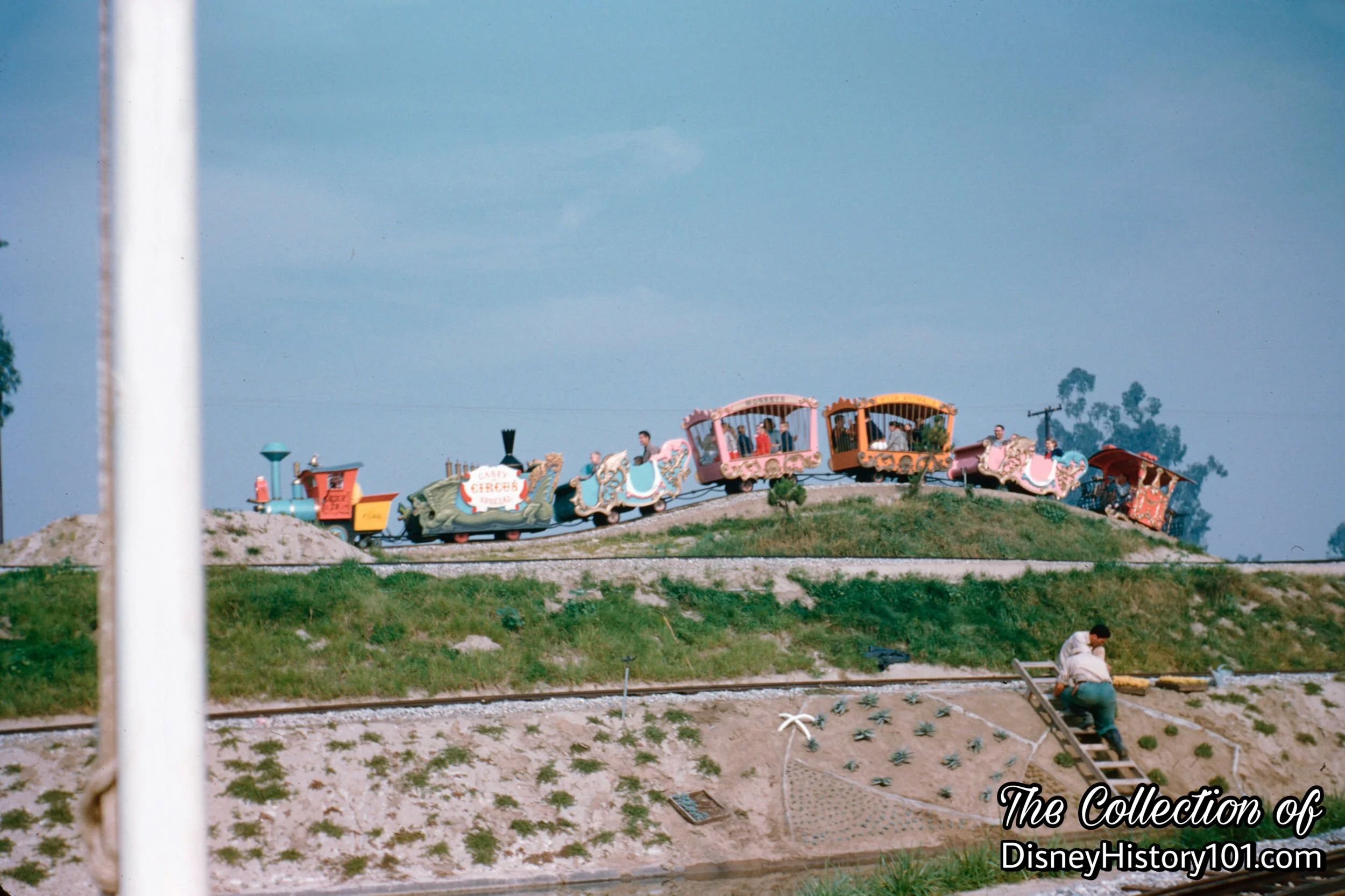 Casey Jr. Circus Train, Spring, 1956.
