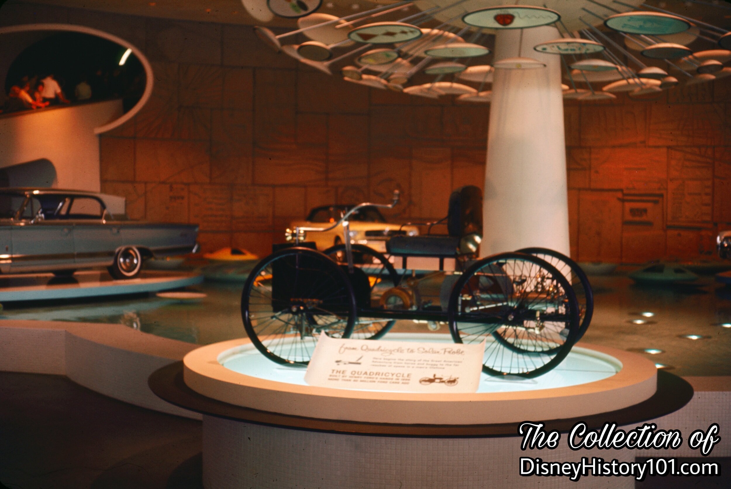 Henry Ford’s Quadricycle, FORD Motors "Wonder Rotunda" Pavilion Showroom