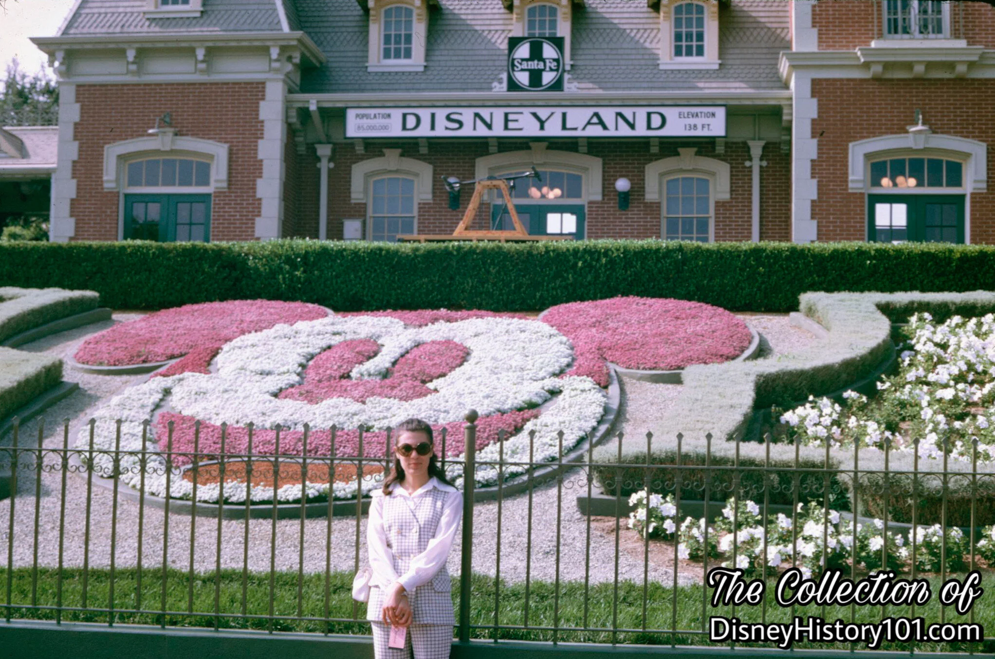 Floral Mickey Mouse