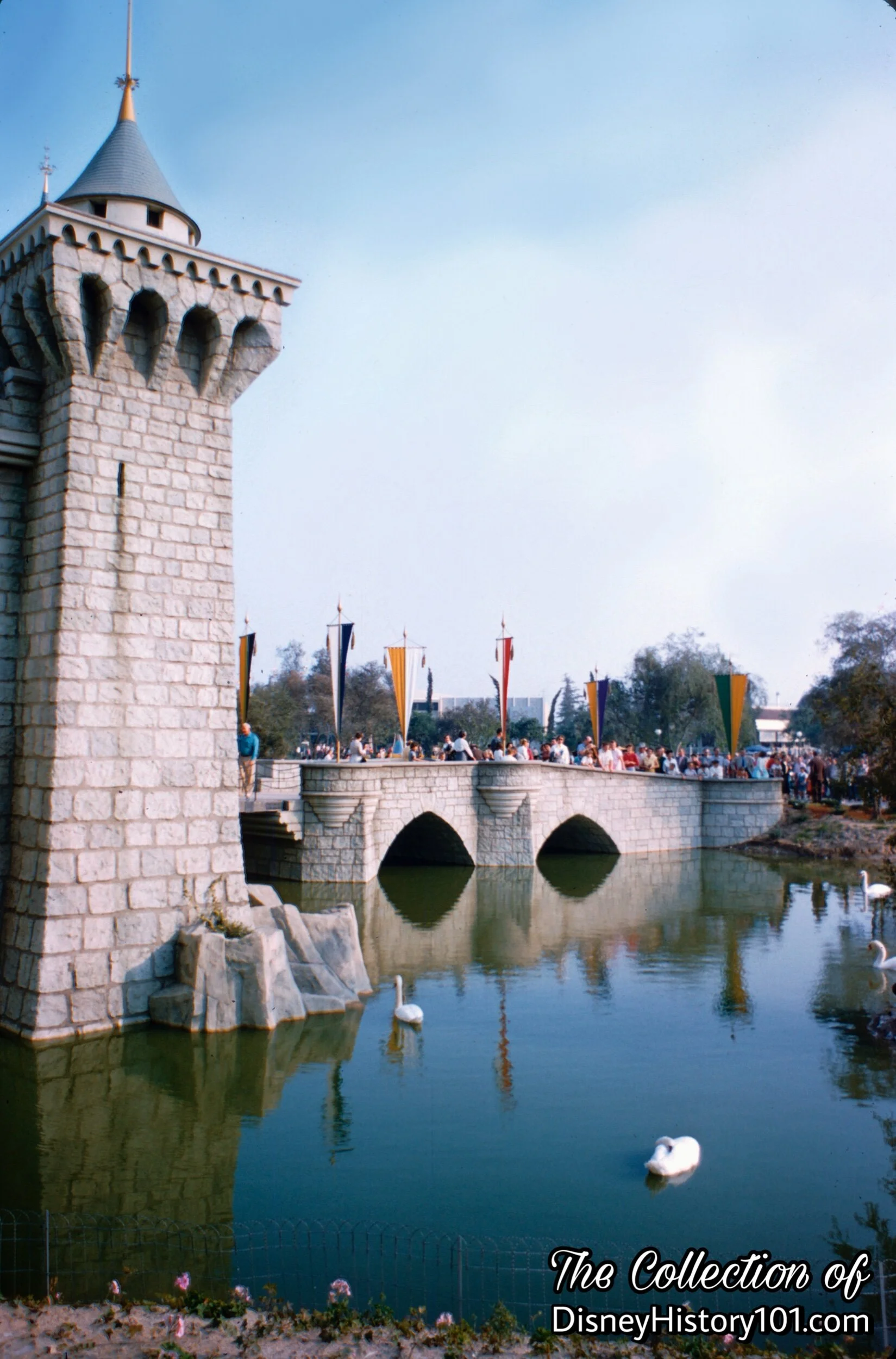 Sleeping Beauty Castle & Swan Lake.