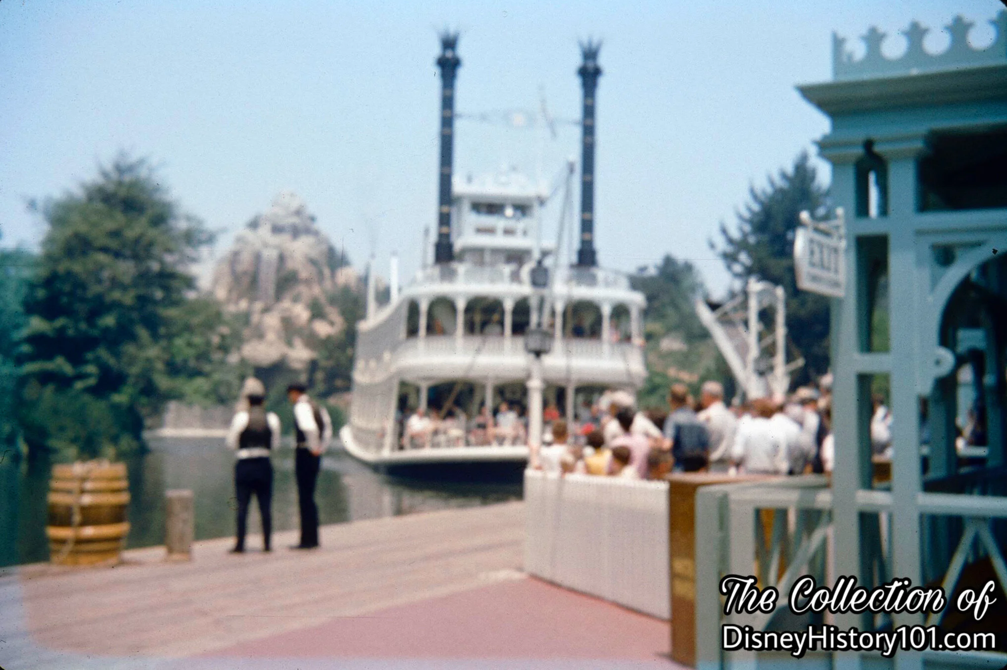 Mark Twain Steamboat Dock, (July, 1964)