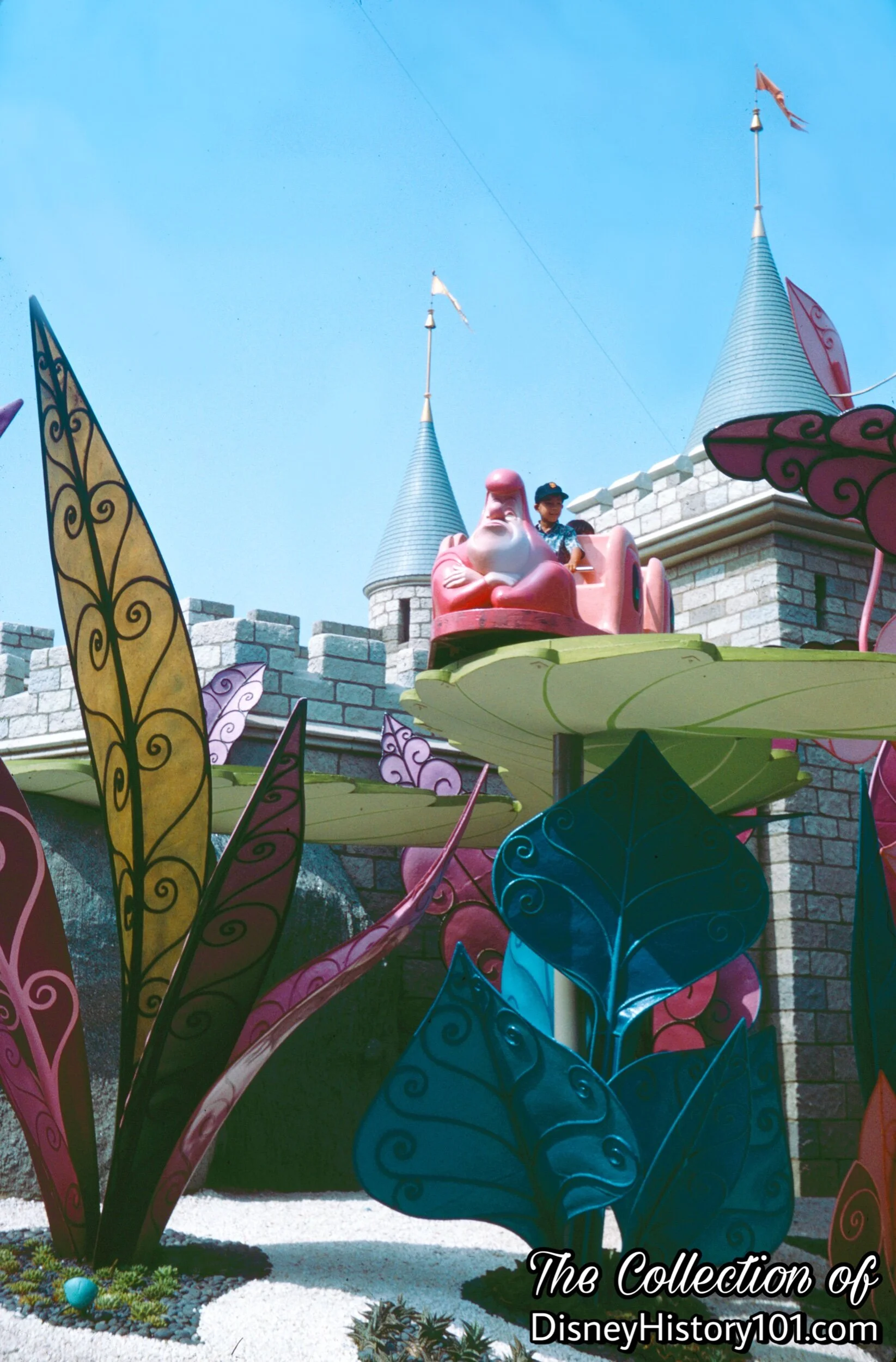 Alice in Wonderland near Matterhorn Way, (1967)