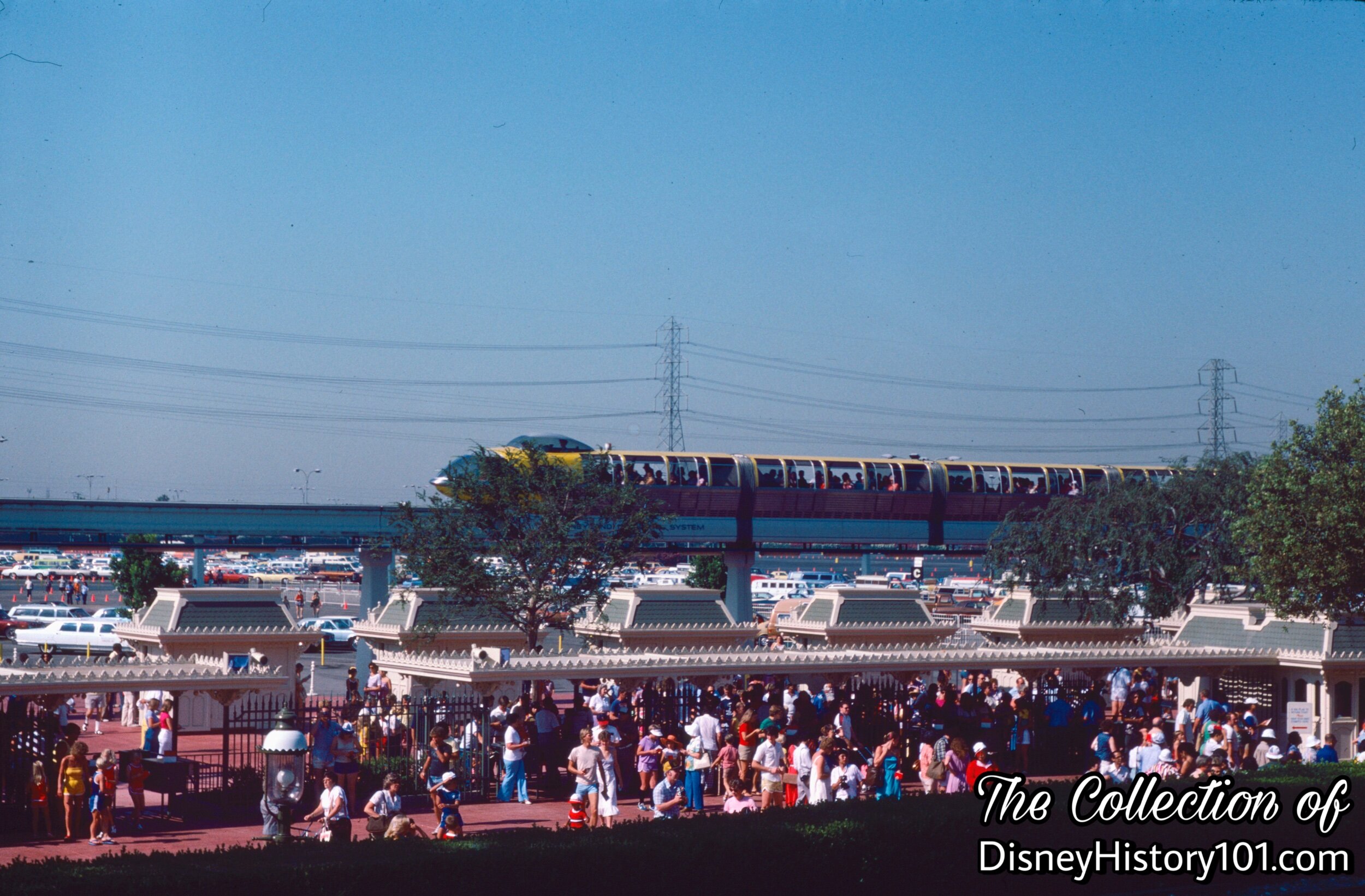Monorail Mark V near the Entry Sequence, (August, 1980)