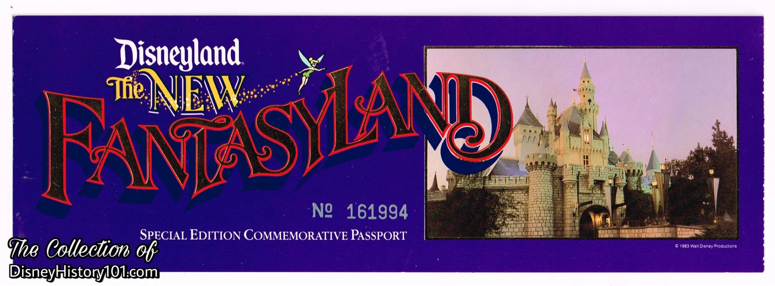      “Show Start-Up”    In 1983,  Sleeping Beauty Castle ’s drawbridge was raised - for the first time in 28 years. This was for the premier of  New Fantasyland  and to accommodate “ Believe You Can, And You Can ” - a Del Monte- sponsored television 