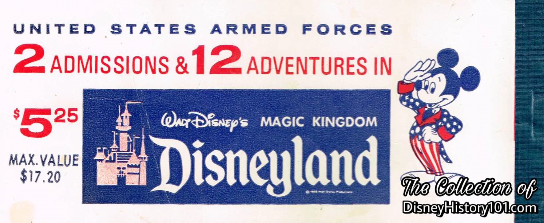 United States Armed Forces Admission Media.