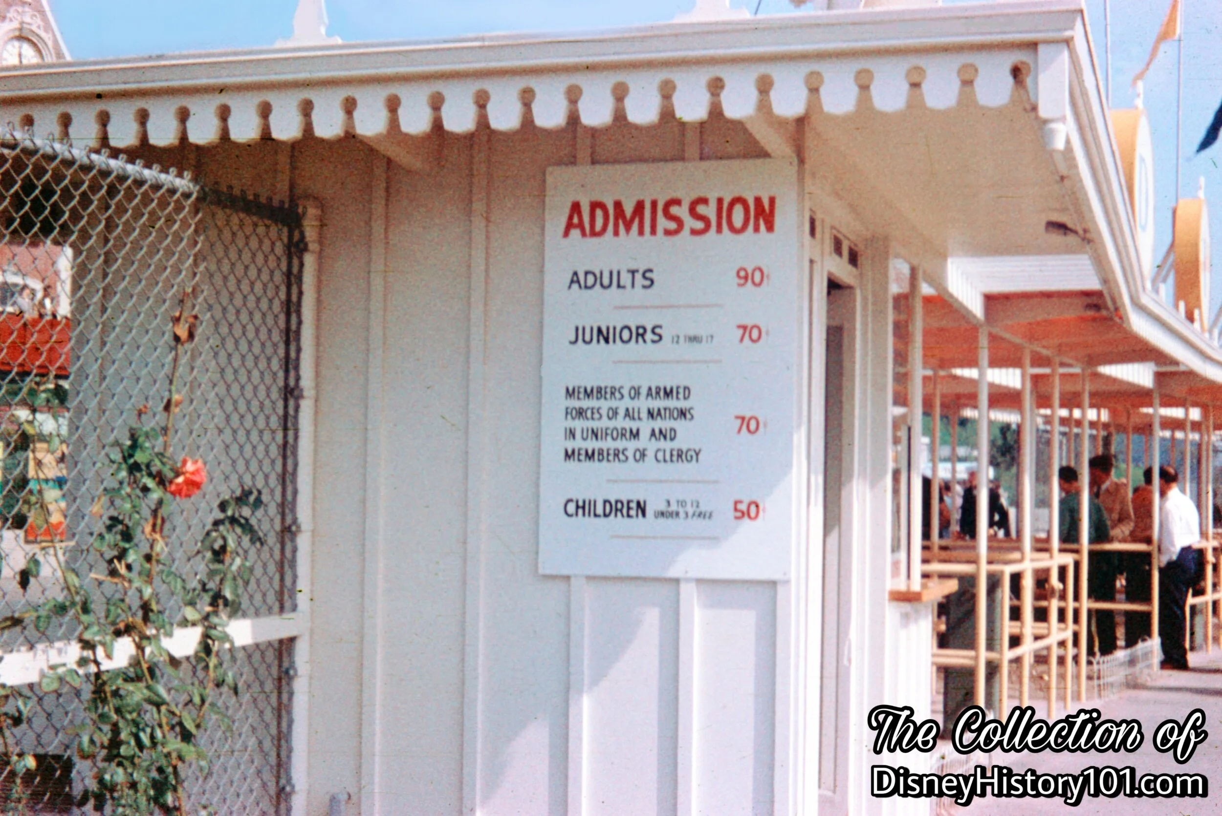 Beyond the Ticket Booths are the Turnstile Structures.
