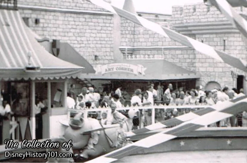 Fantasyland Art Corner Architectural Facade