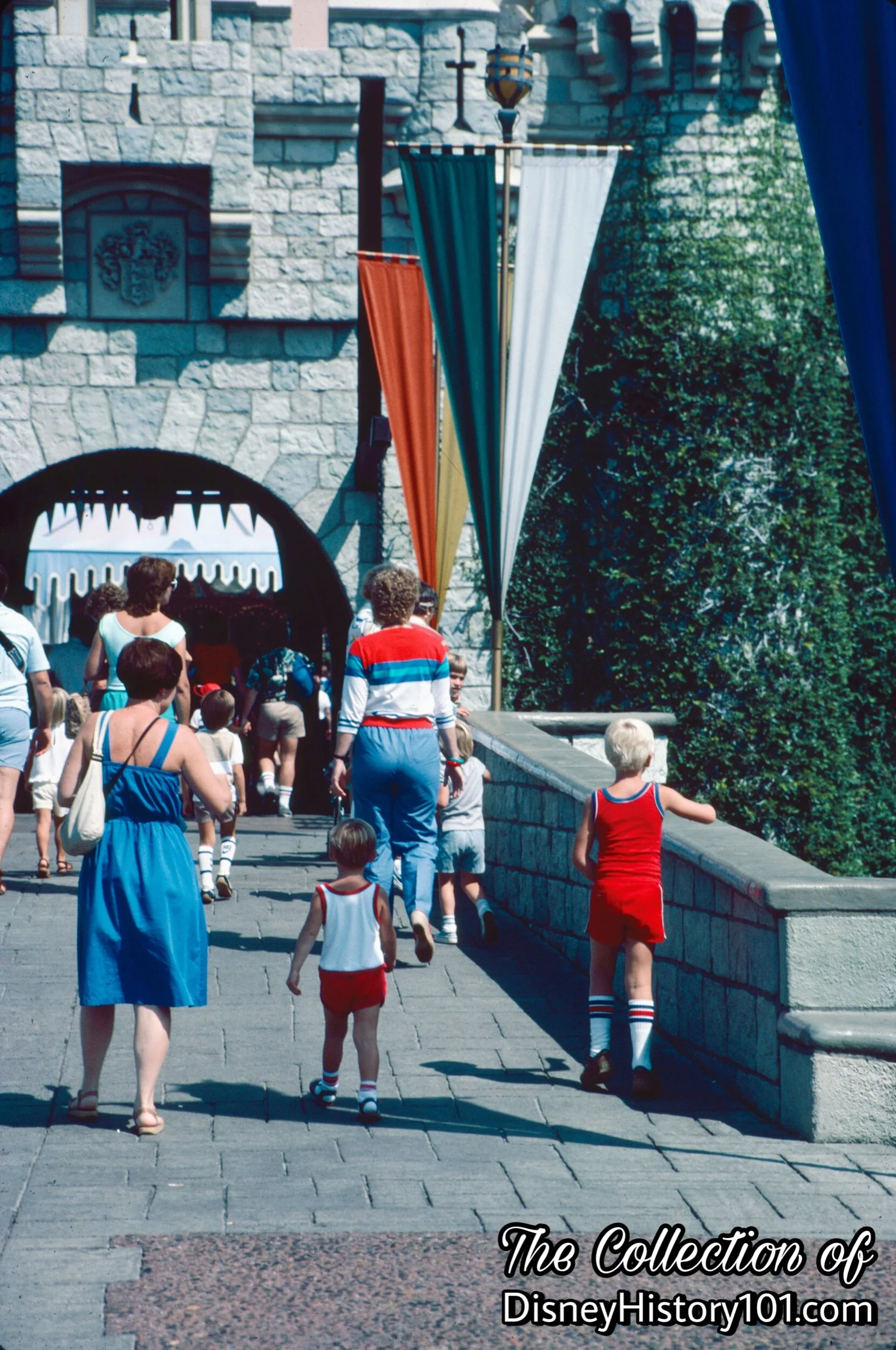 Sleeping Beauty Castle & Disneyland Compass Rose