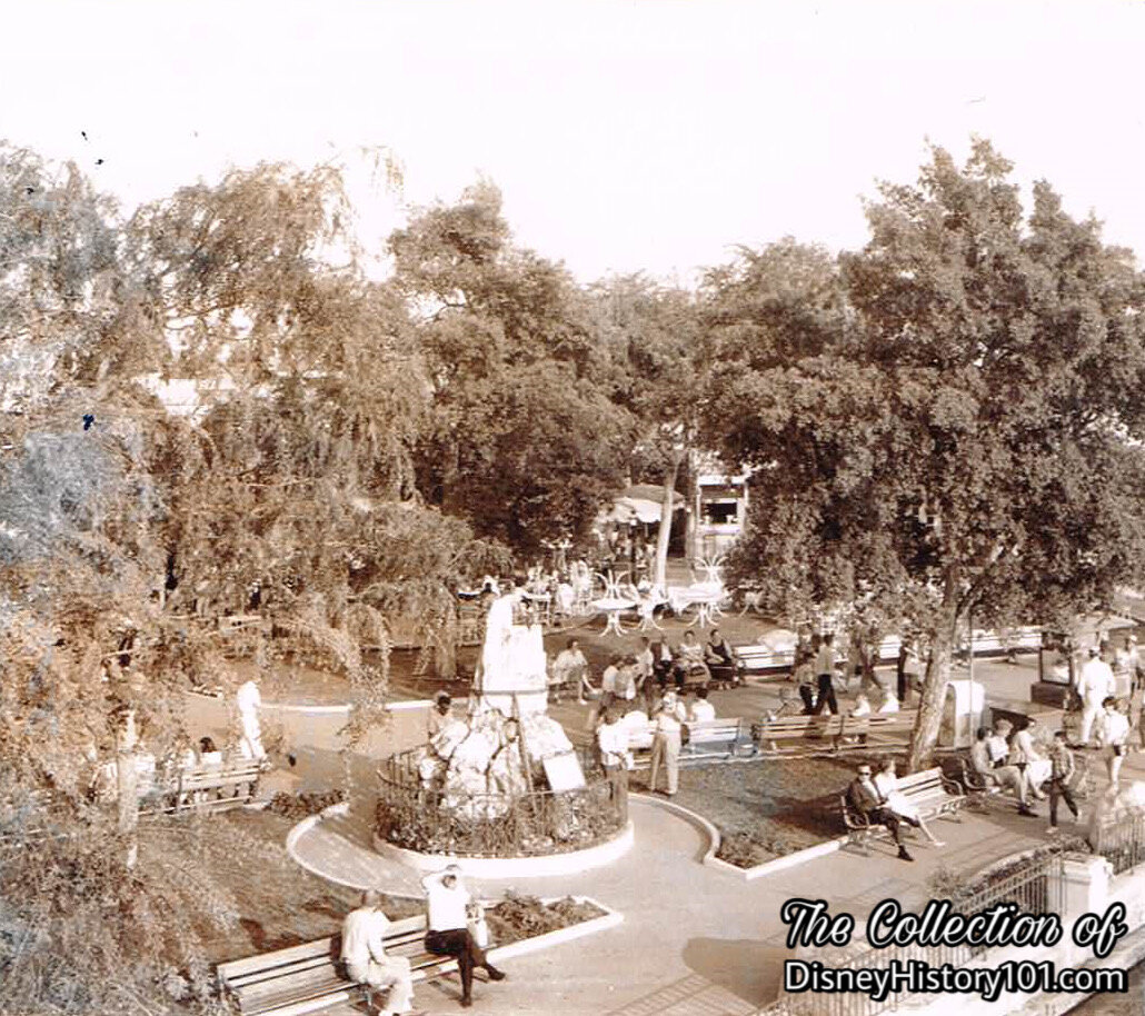 The Petrified Tree in the New Orleans Area of Frontierland.