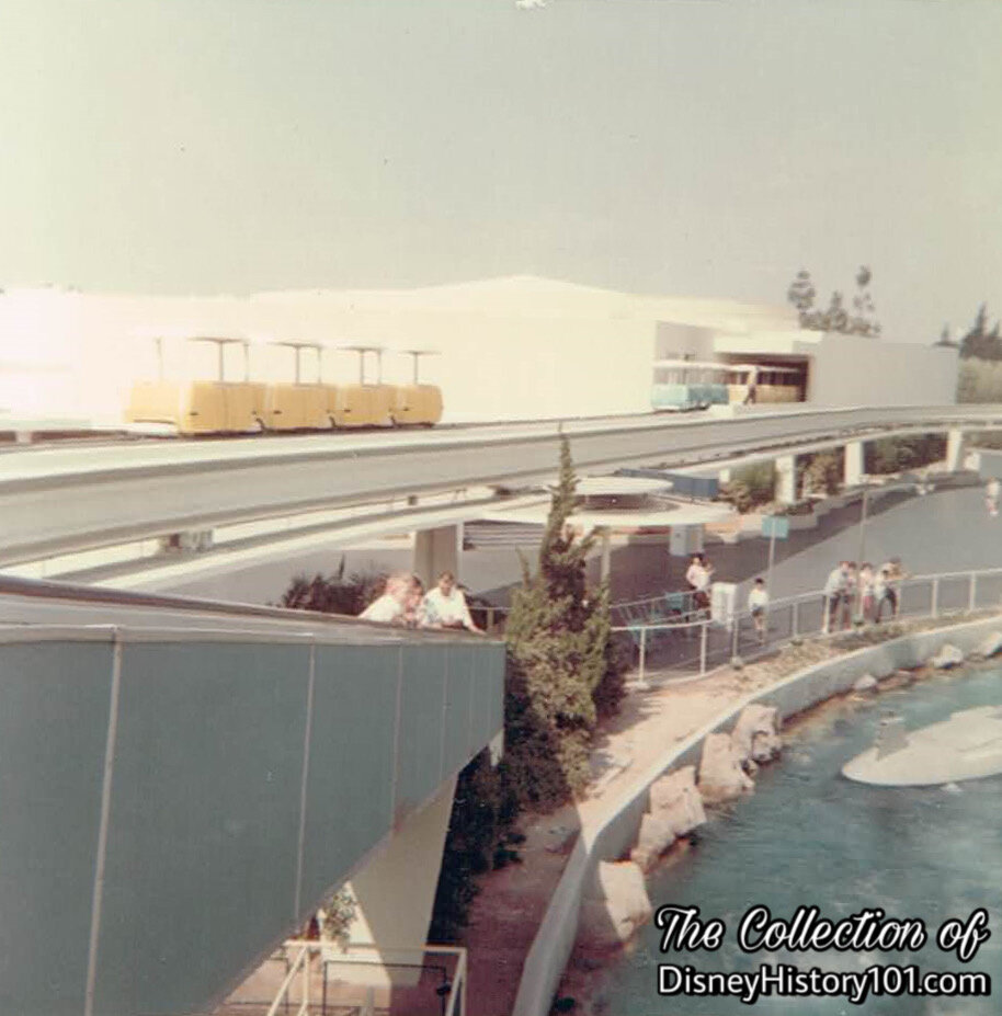“Stephens-Adamson Speedramp” at Tomorrowland Monorail Station.