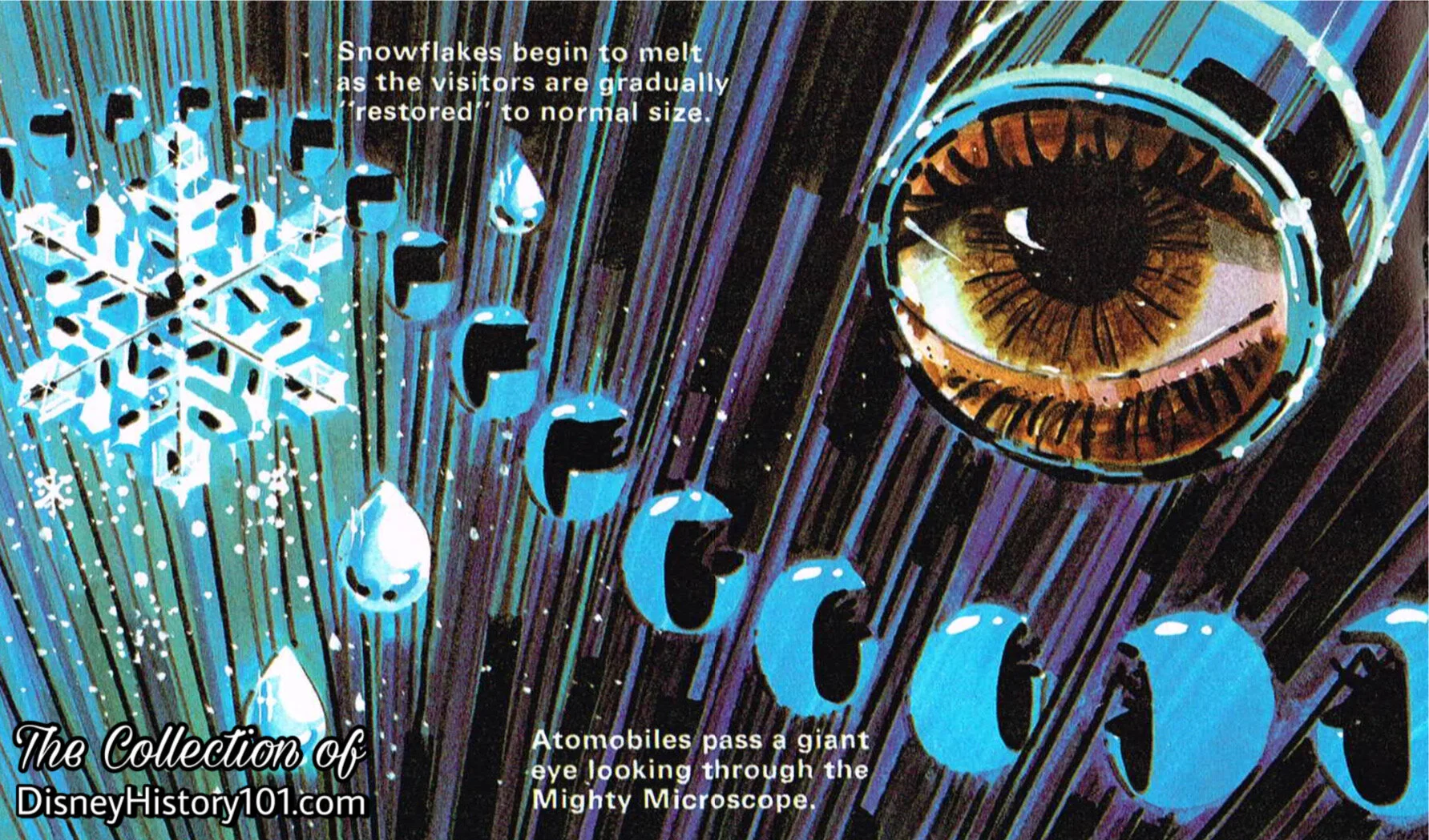 Adventure Thru Inner Space Souvenir Post Card Book