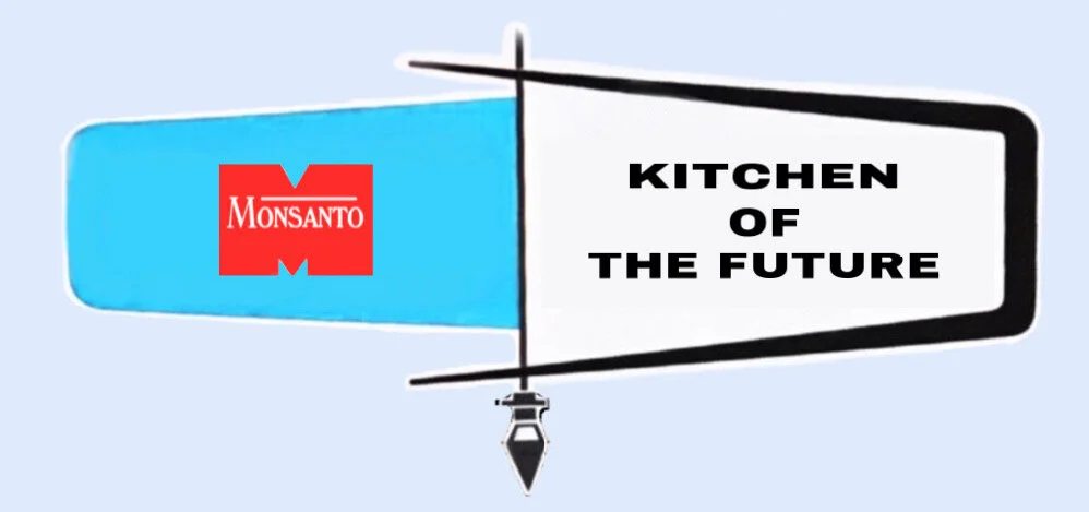  At the request of Monsanto Chemical Corporation, the  “Atoms for Living Kitchen”  was produced by many sponsors, including  American Motors Corporation  (a division of  Kelvinator , and sponsor of  Tomorrowland ’s  CirCARama Theater ). Like other ro