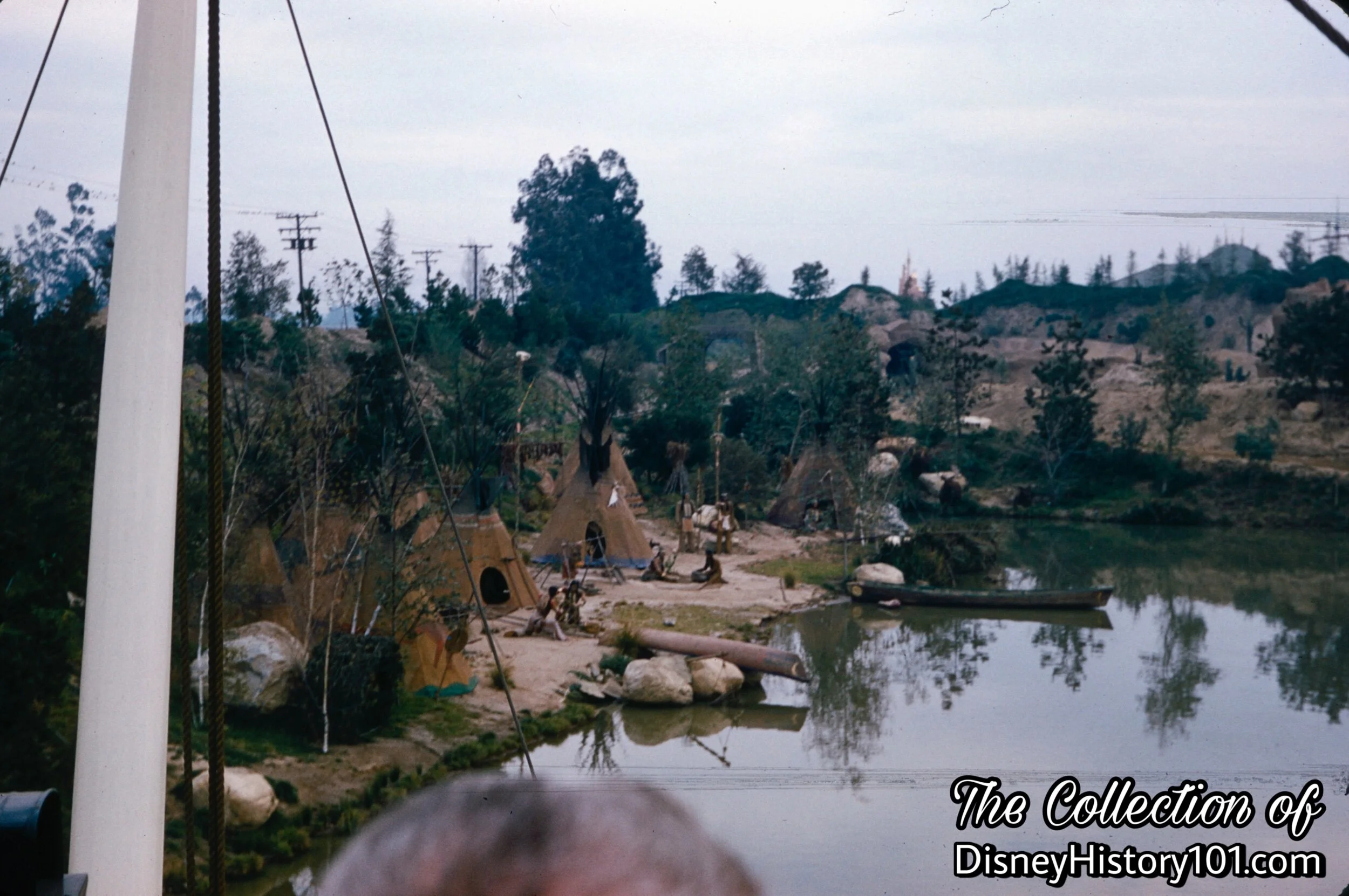 The Friendly Indian Village from the Mark Twain.