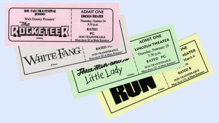  The  Fall Film Festival  of 1980 (for instance), brought “The Last Flight of Noah’s Ark” (the first Fall Film Festival showing of the year), “White Wilderness” (the True-Life Adventure), Walt Disney’s “Dumbo” with “The Brave Little Tailor”, and even