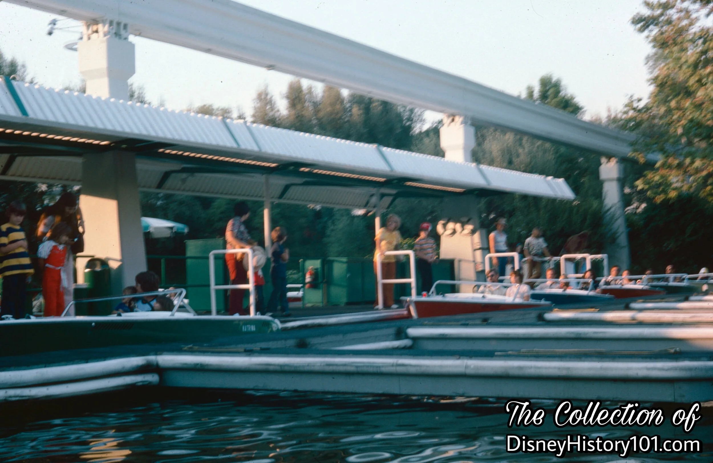 Guests and Motor Boat Cruise Hosts Near Loading Dock