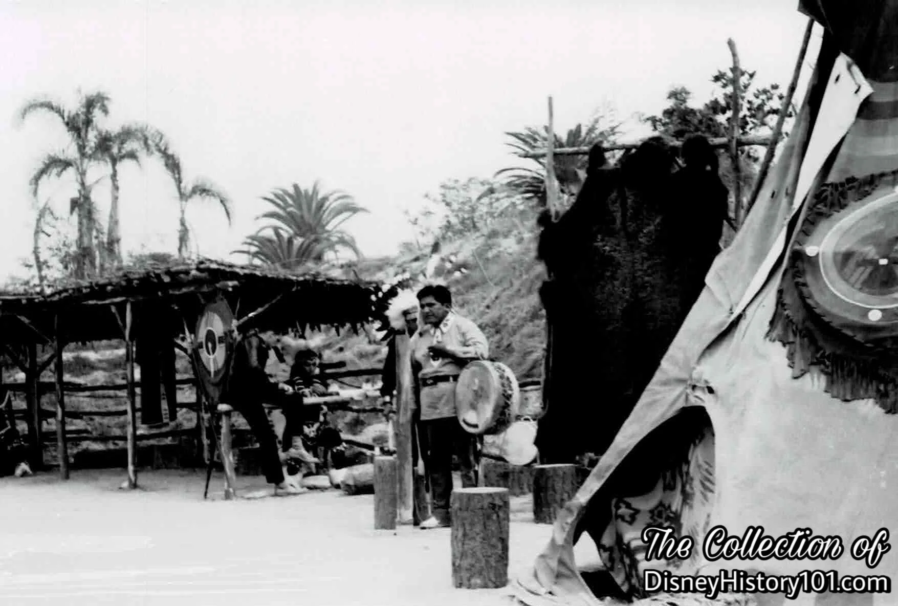 The original Indian Village Ceremonial Dance Circle, (July 1955 - Spring 1956)