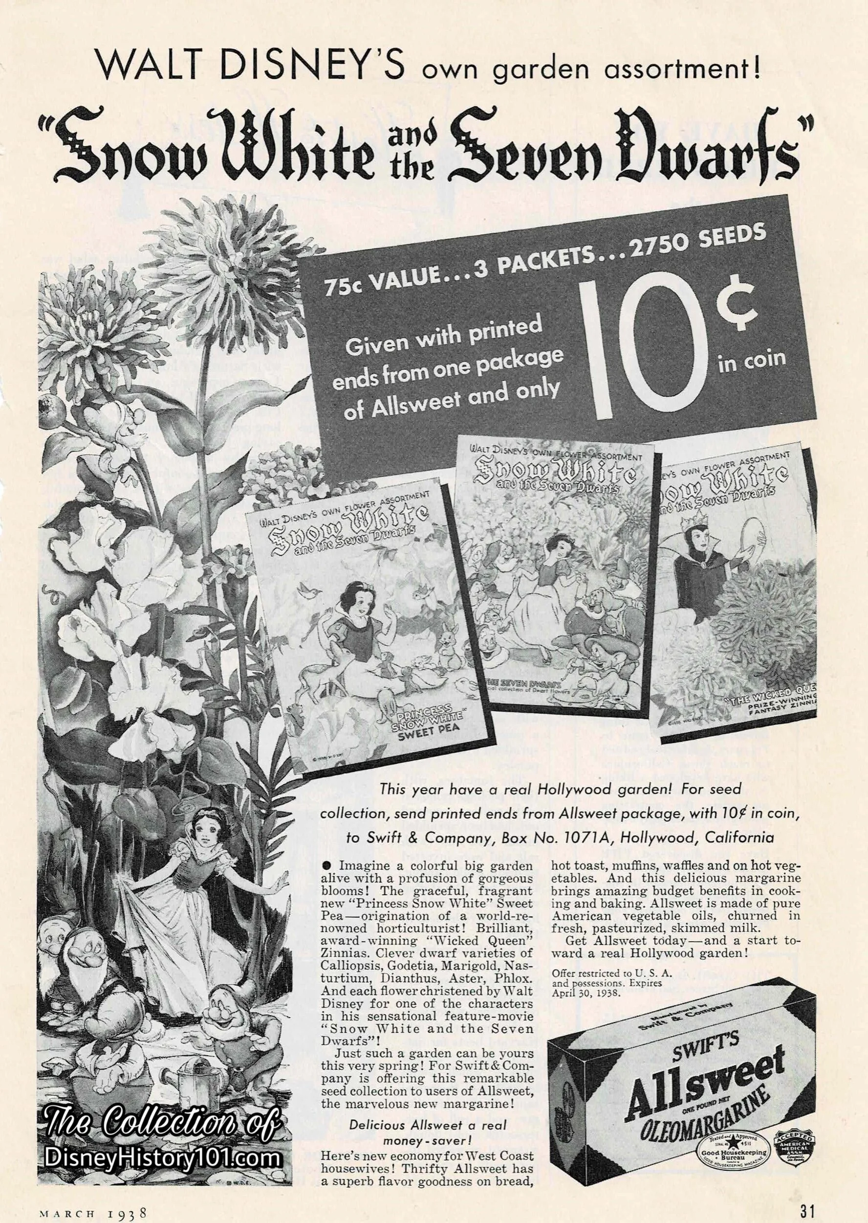 Swift's Allsweet Oleomargarine Advertisement