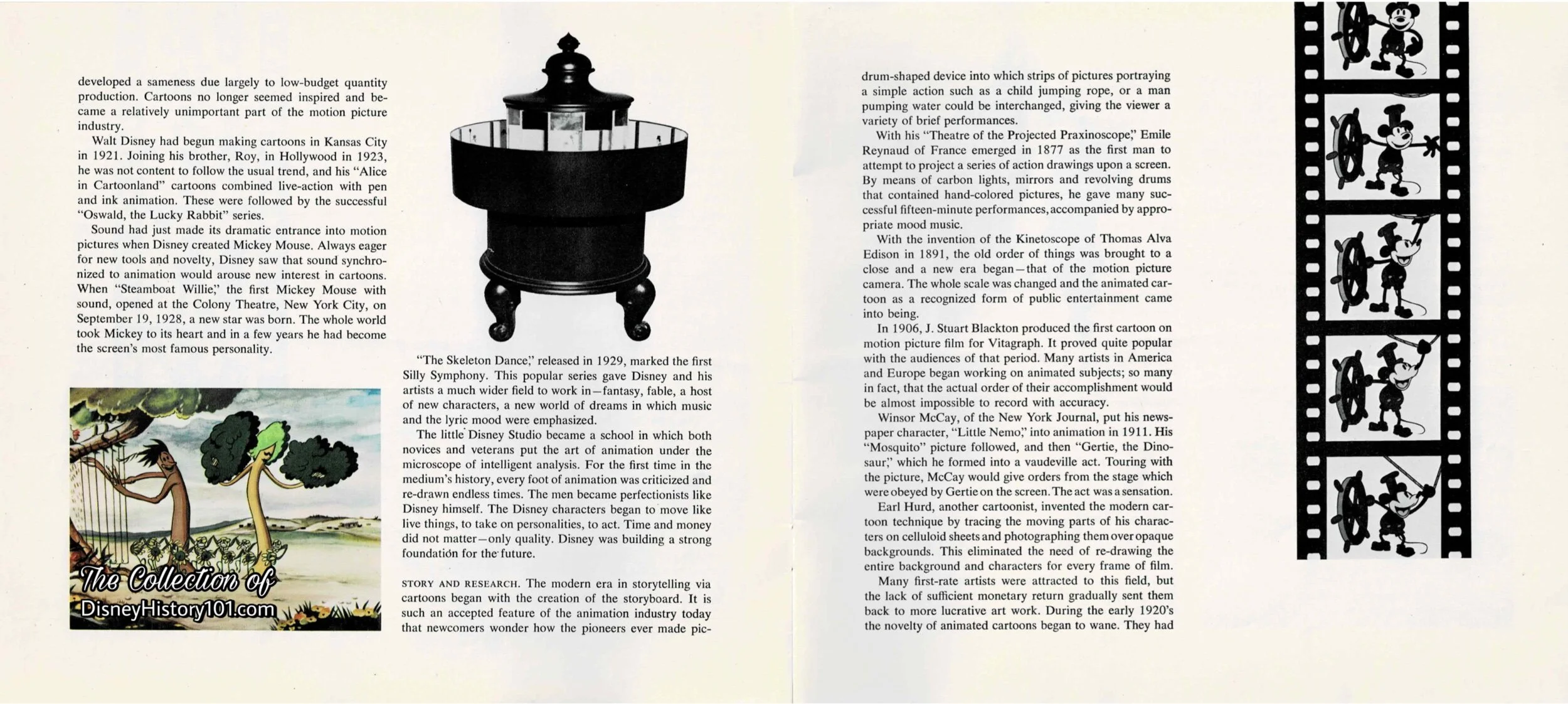 The Art of Animation Souvenir Book, (1958)