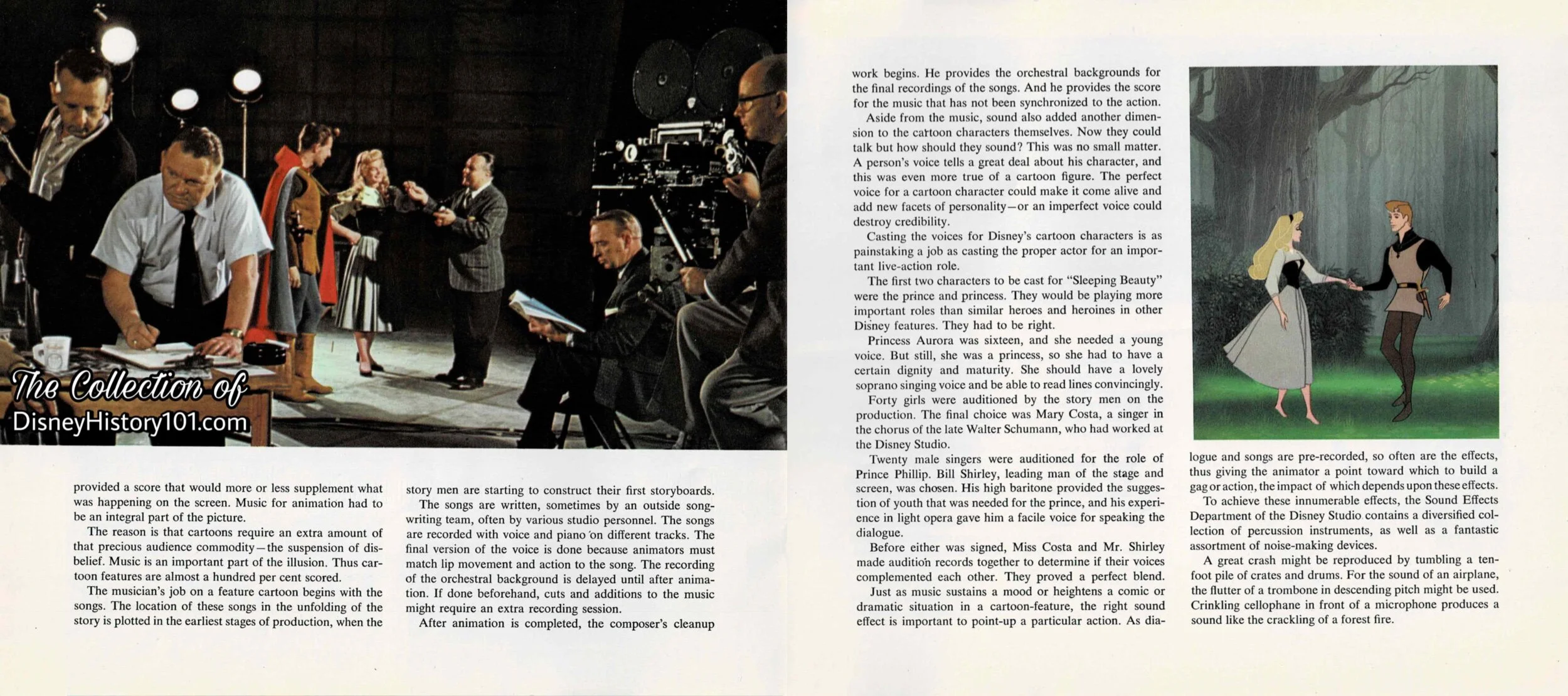 The Art of Animation Souvenir Book, (1958)