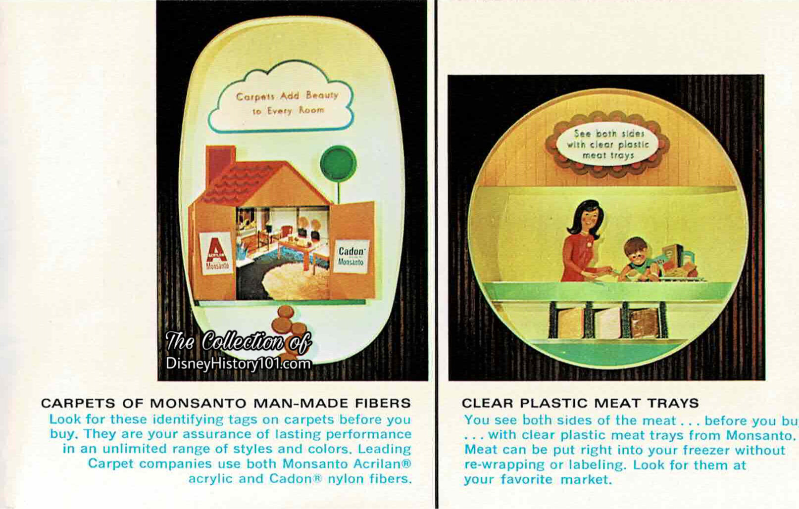 Rainbow of Products In “Adventure Thru Inner Space” Souvenir