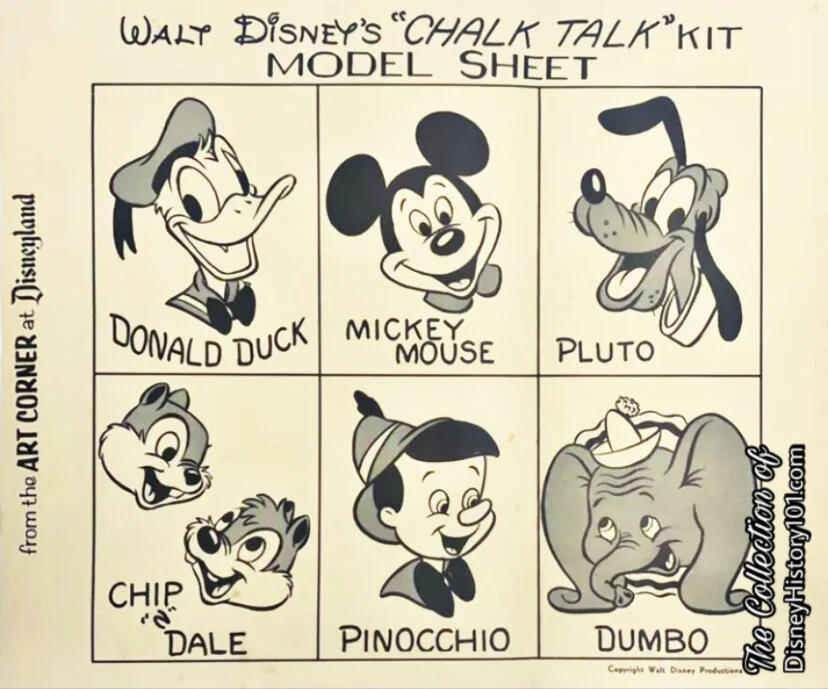 “Chalk Talk” Sketch Pad Model Sheet