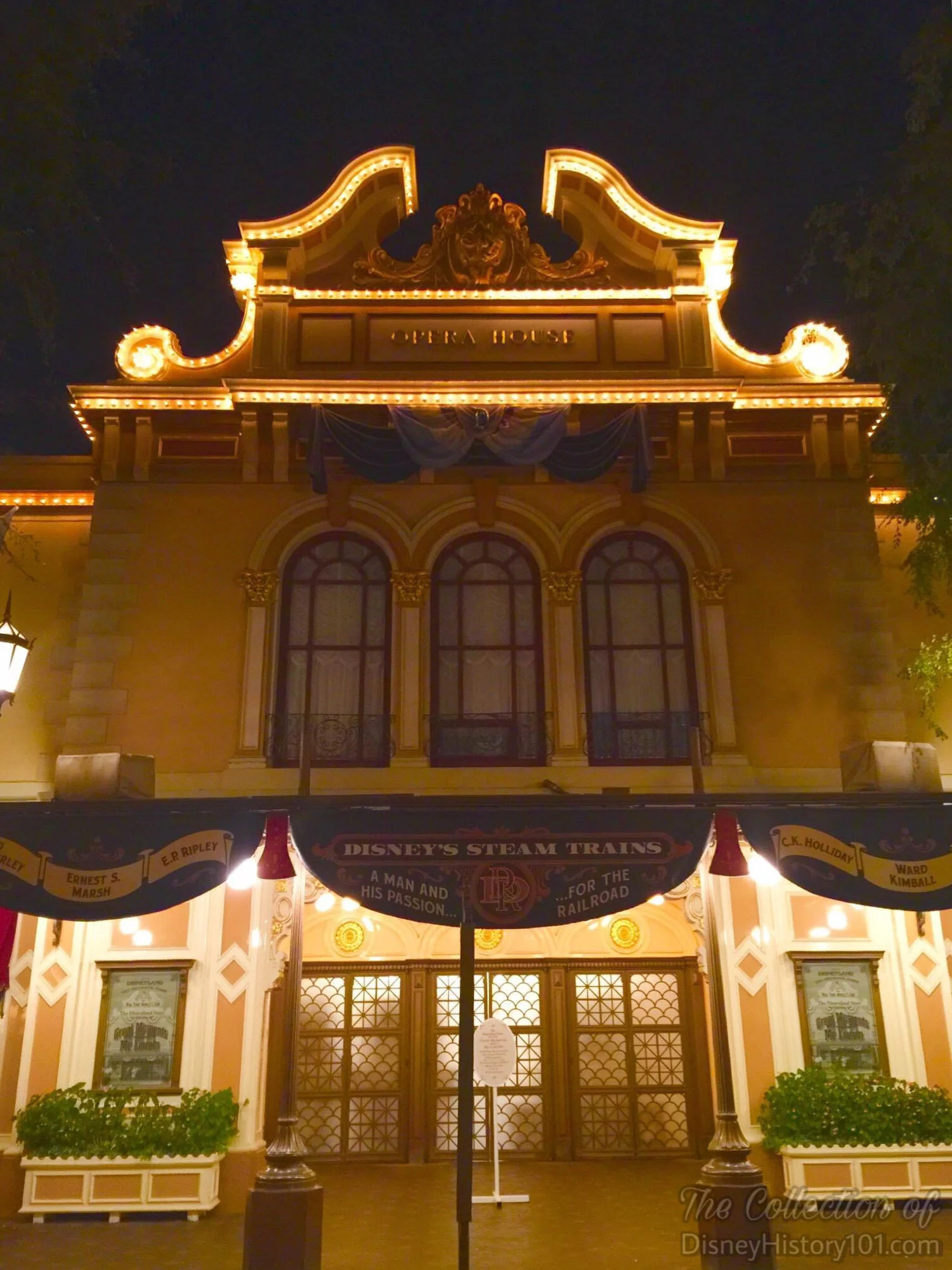 Main Street Opera House Architectural Facade