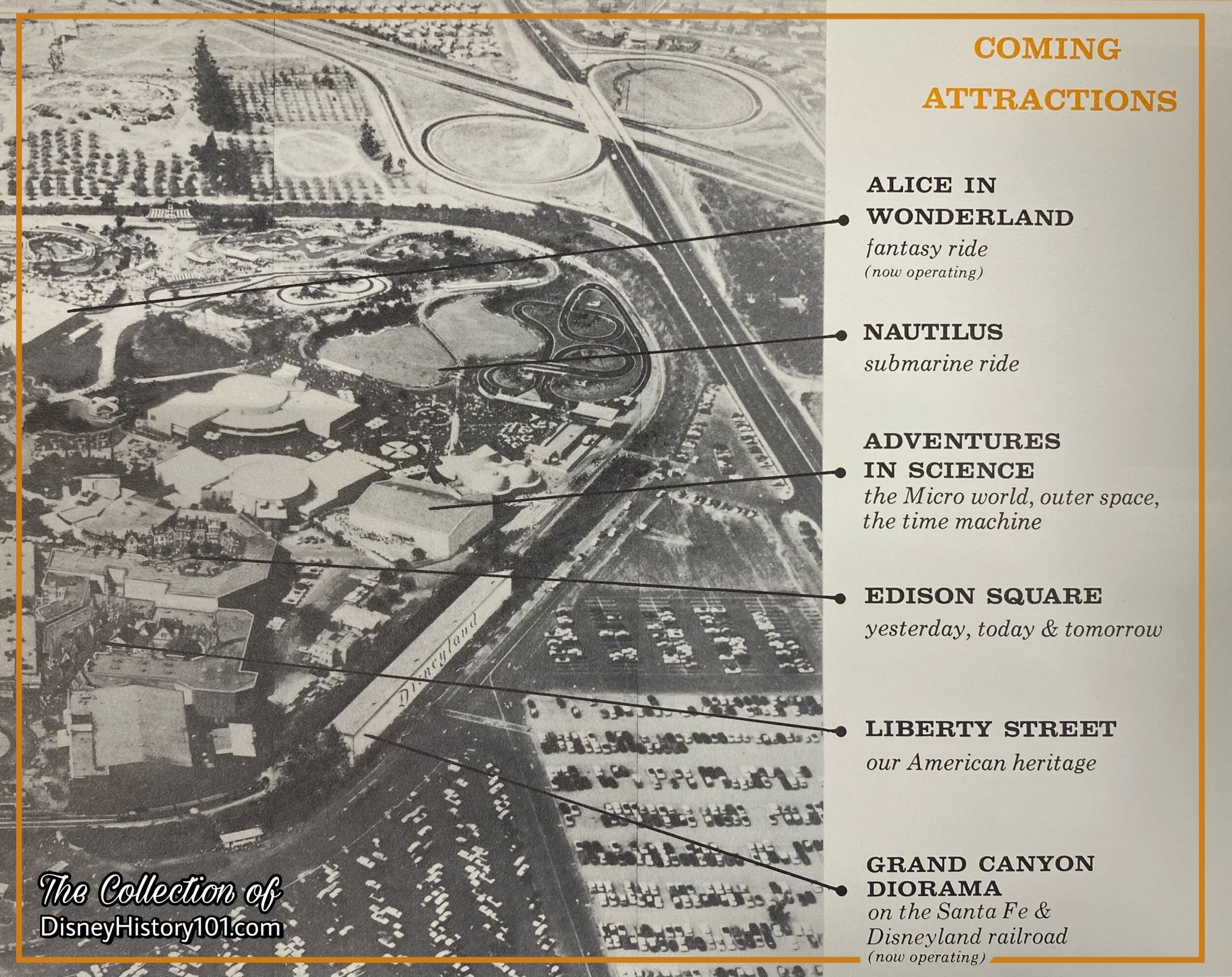 “Adventures in Science” mentioned as a coming attraction in “Disneyland U.S.A.” Excerpt (Published 1958)