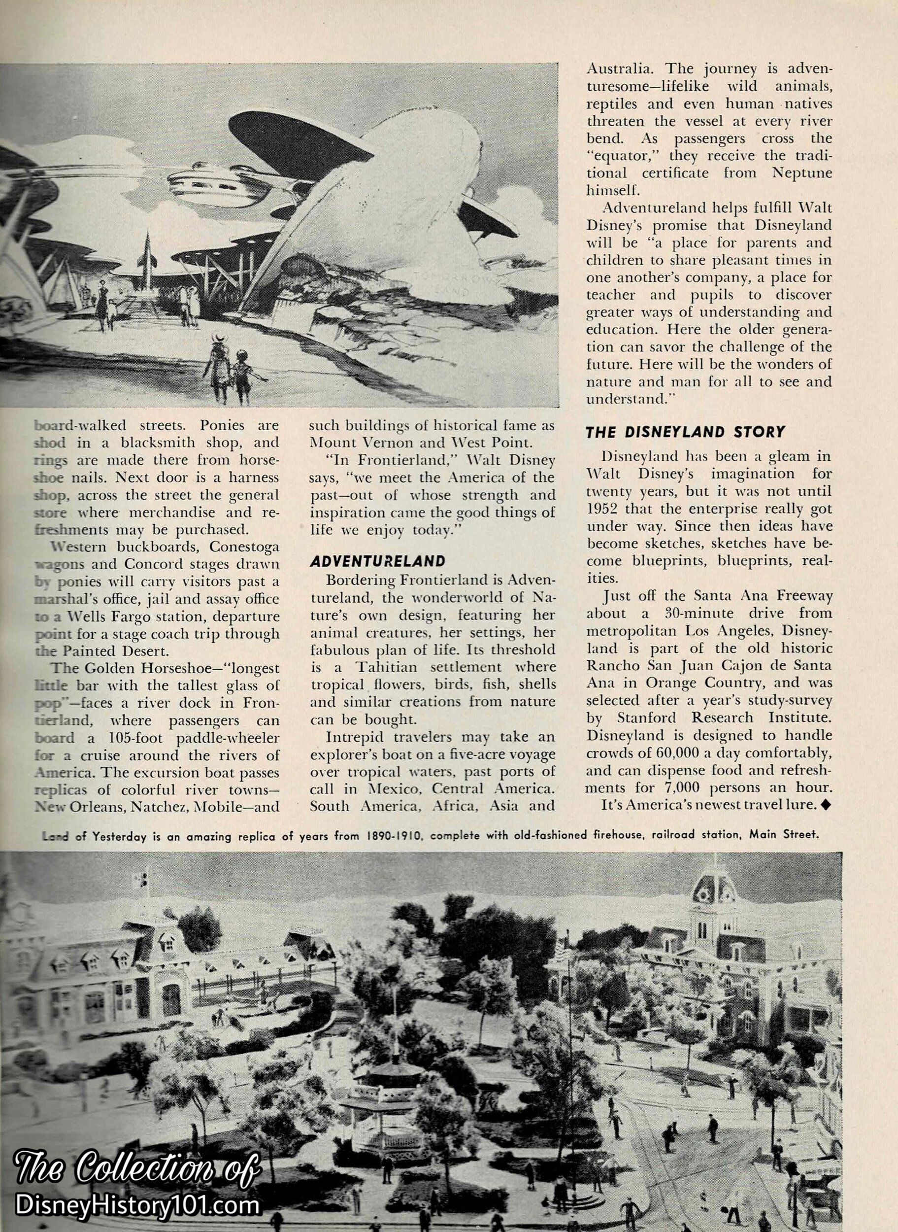 Travel - The Magazine That Roams the Globe, July 1955.