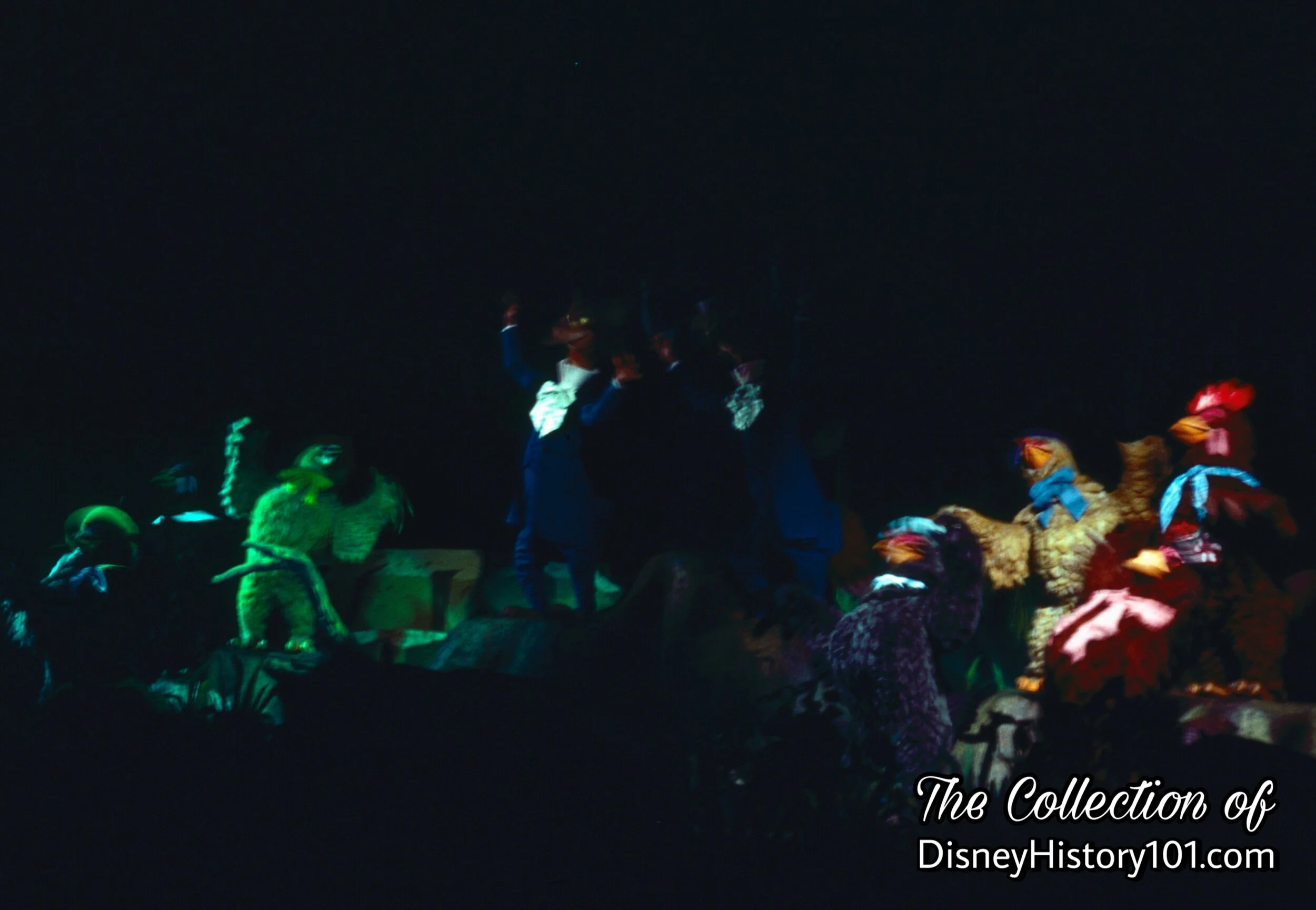 The Aggregation of Foxes and Chickens Sing a Soulful Rendition of “Down by the Riverside” Segment, Early “Deep South.”