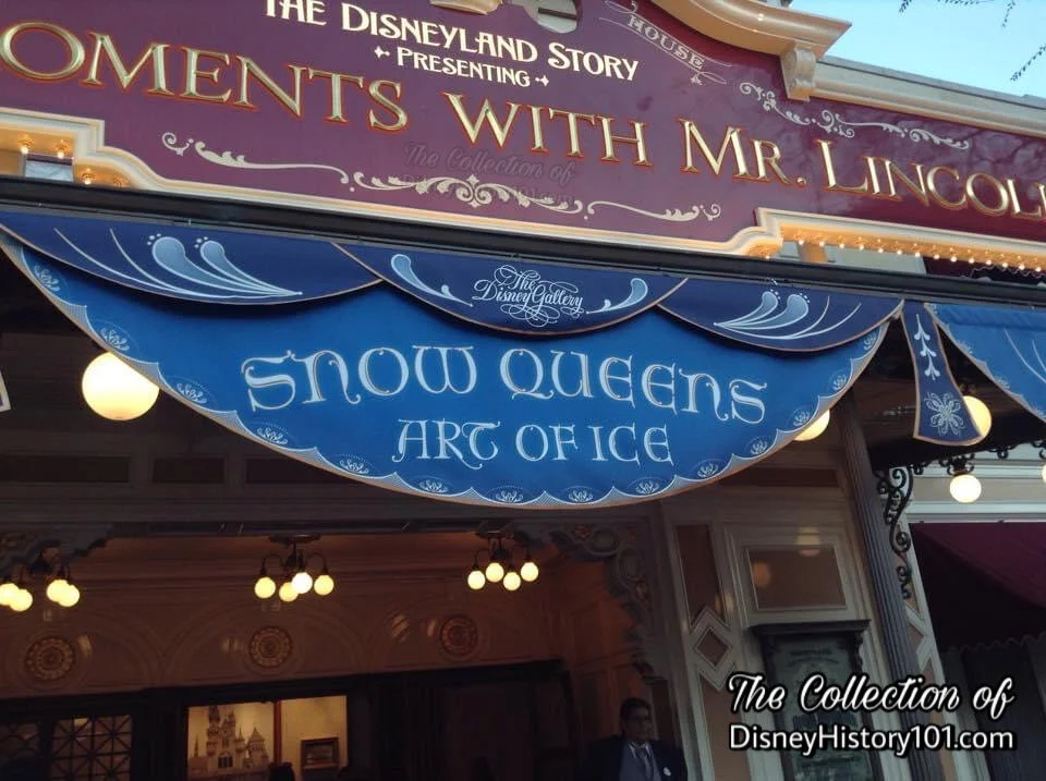 Main Street Opera House Featuring "Snow Queens Art of Ice," (January 7, 2015 - )