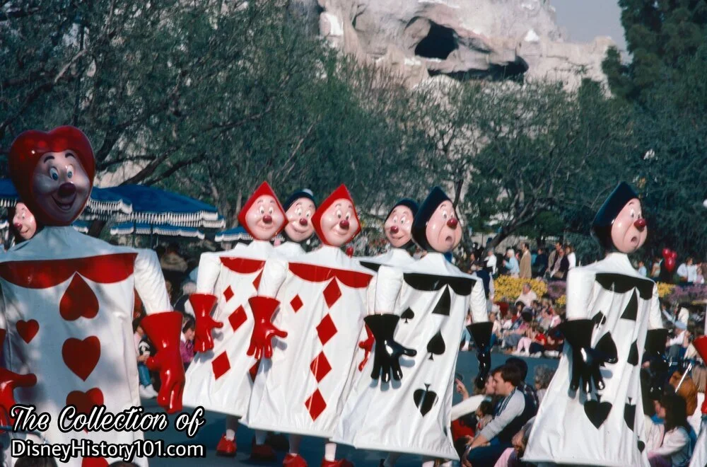 Alice in the Wonderland Cards in "Flights of Fantasy", (December, 1985)