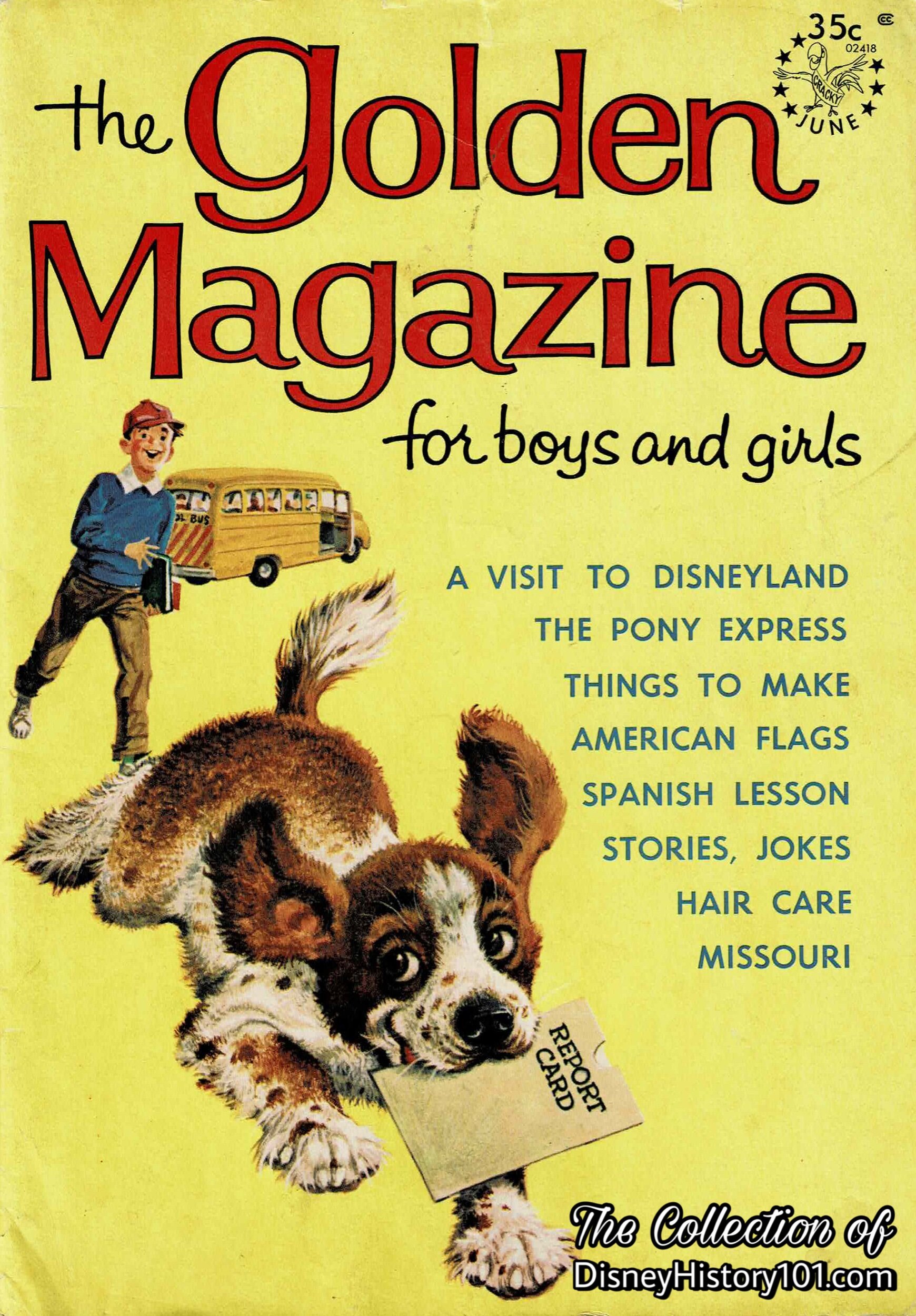 The Golden Magazine for Boys and Girls, June of 1965.