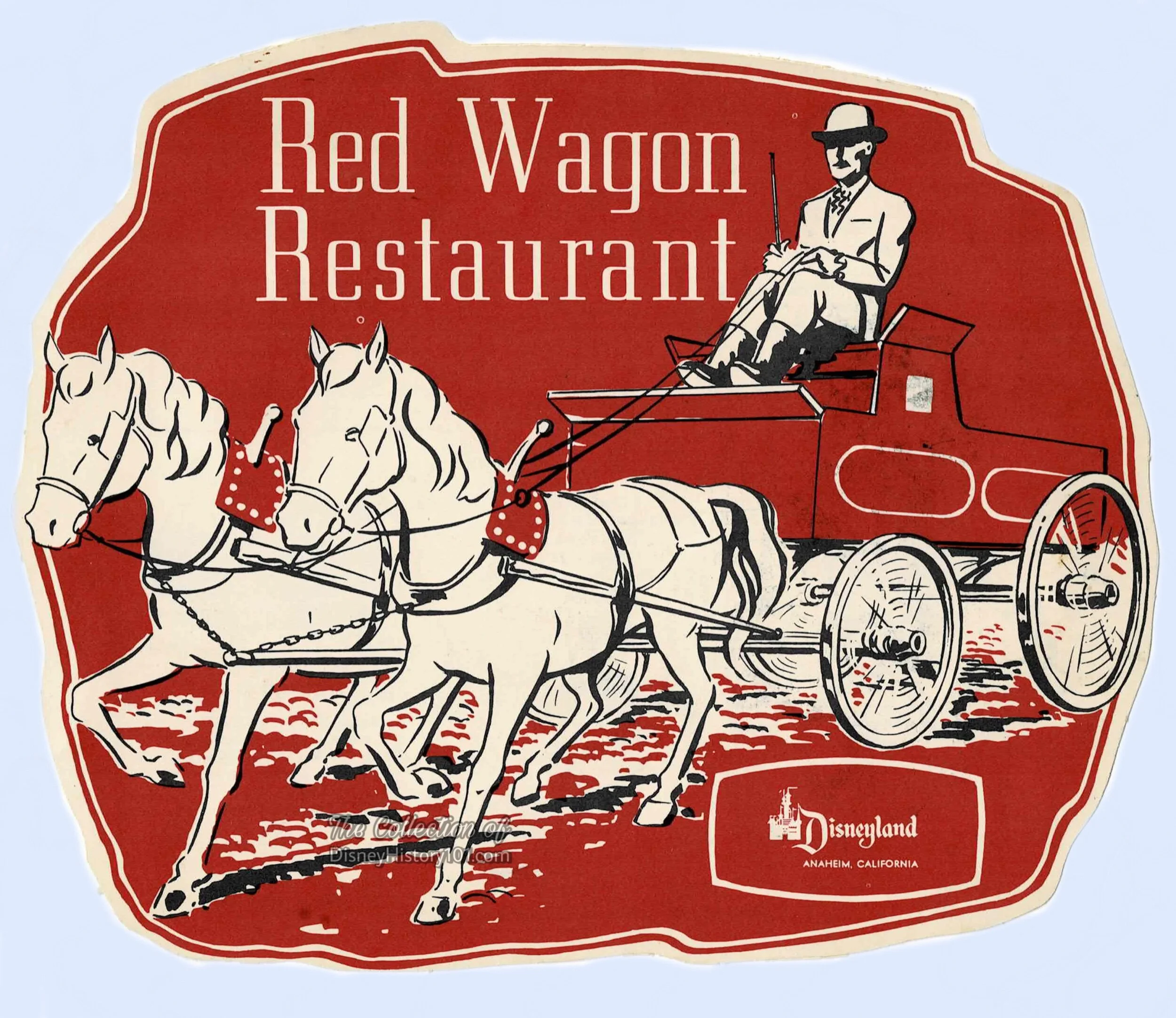 Red Wagon Restaurant Children’s Menu (Front)