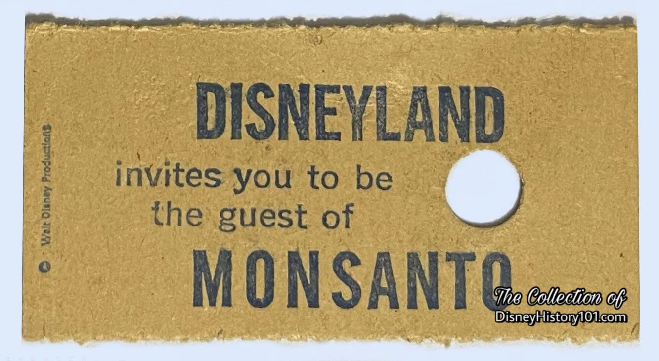 An Adventure Thru Inner Space Admission Media Ticket.