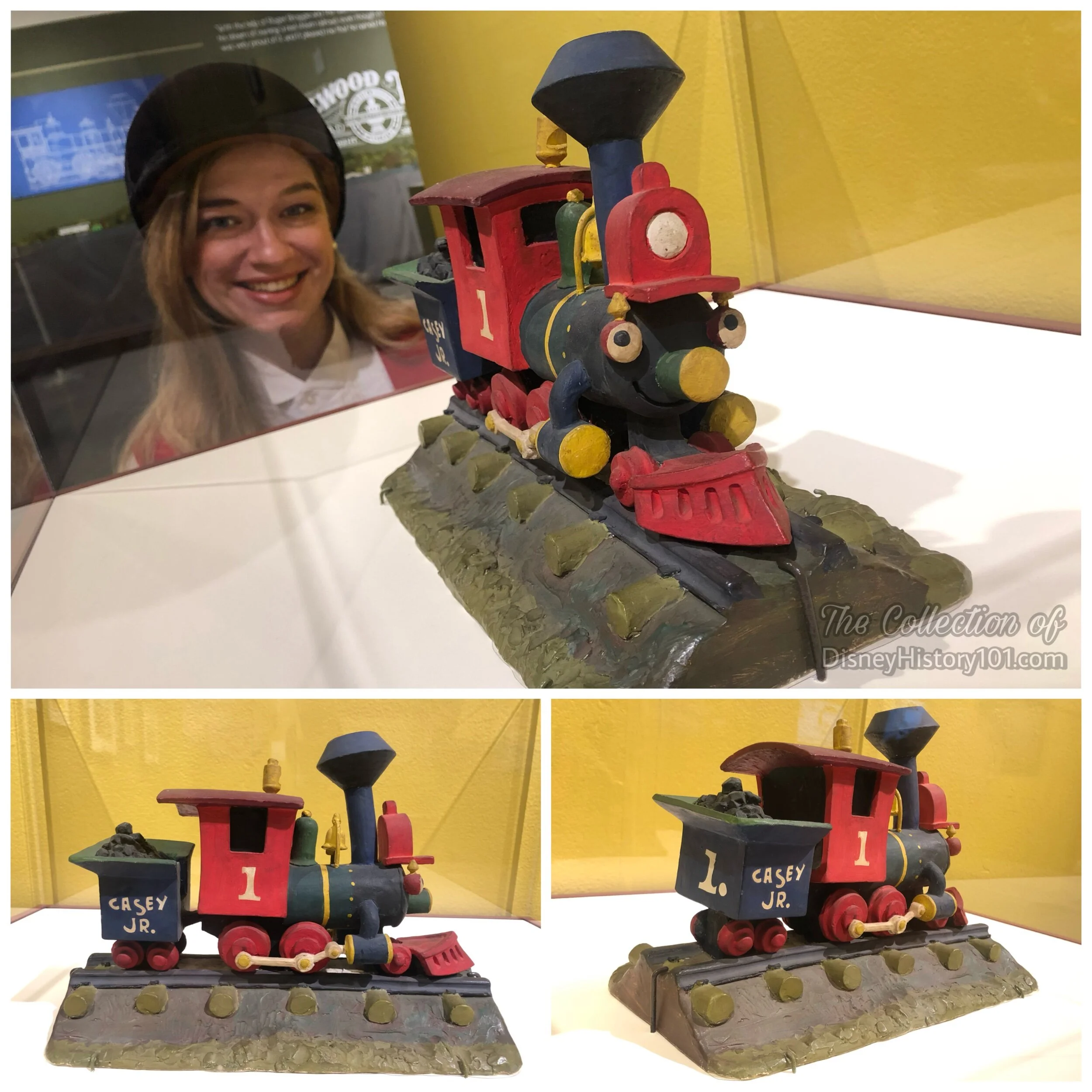 Casey Junior Maquette similar to the one used by Ward Kimball and designers at WED Enterprises, Inc. 