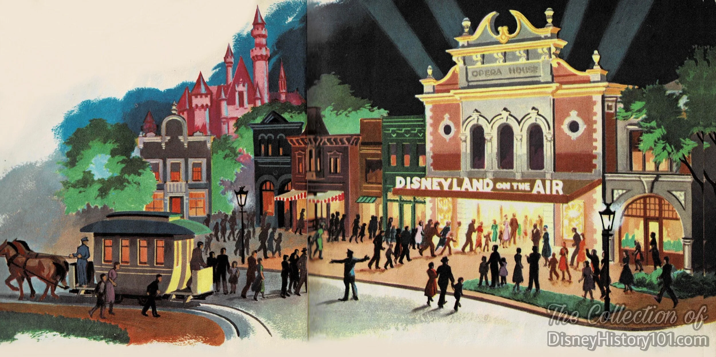 “For The First Time,” Main Street Opera House is Sampled in Book Form, in “Disneyland On The Air”