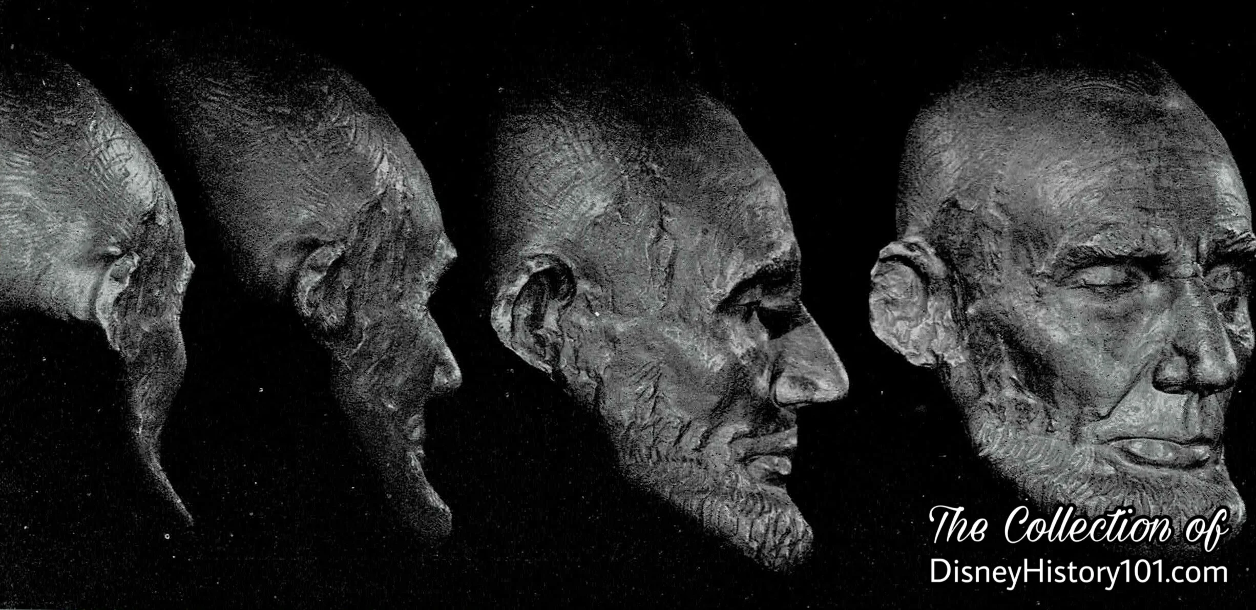 Natural History Magazine Excerpt Featuring the Only Bronze in Existence From The Clark Mills Life Mask of Abraham Lincoln